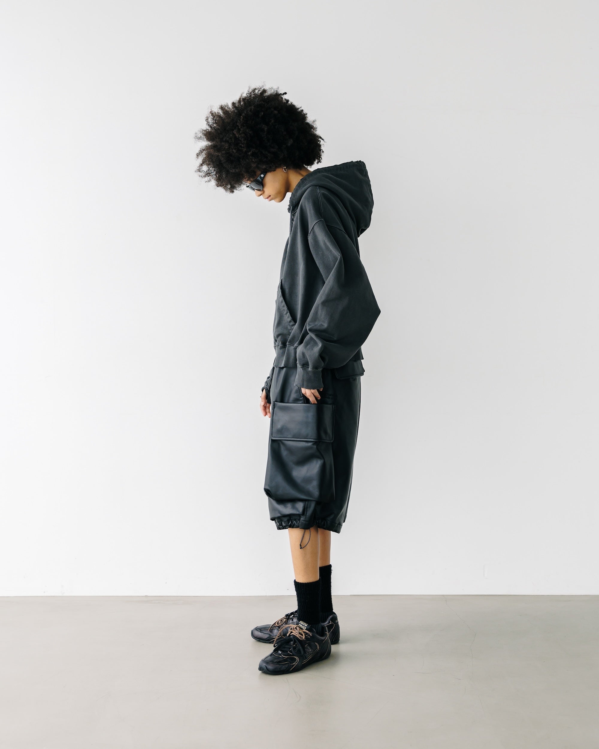 +phenix WINDSTOPPER® by GORE-TEX LABS LEATHER CITY MILITARY HALF PANTS