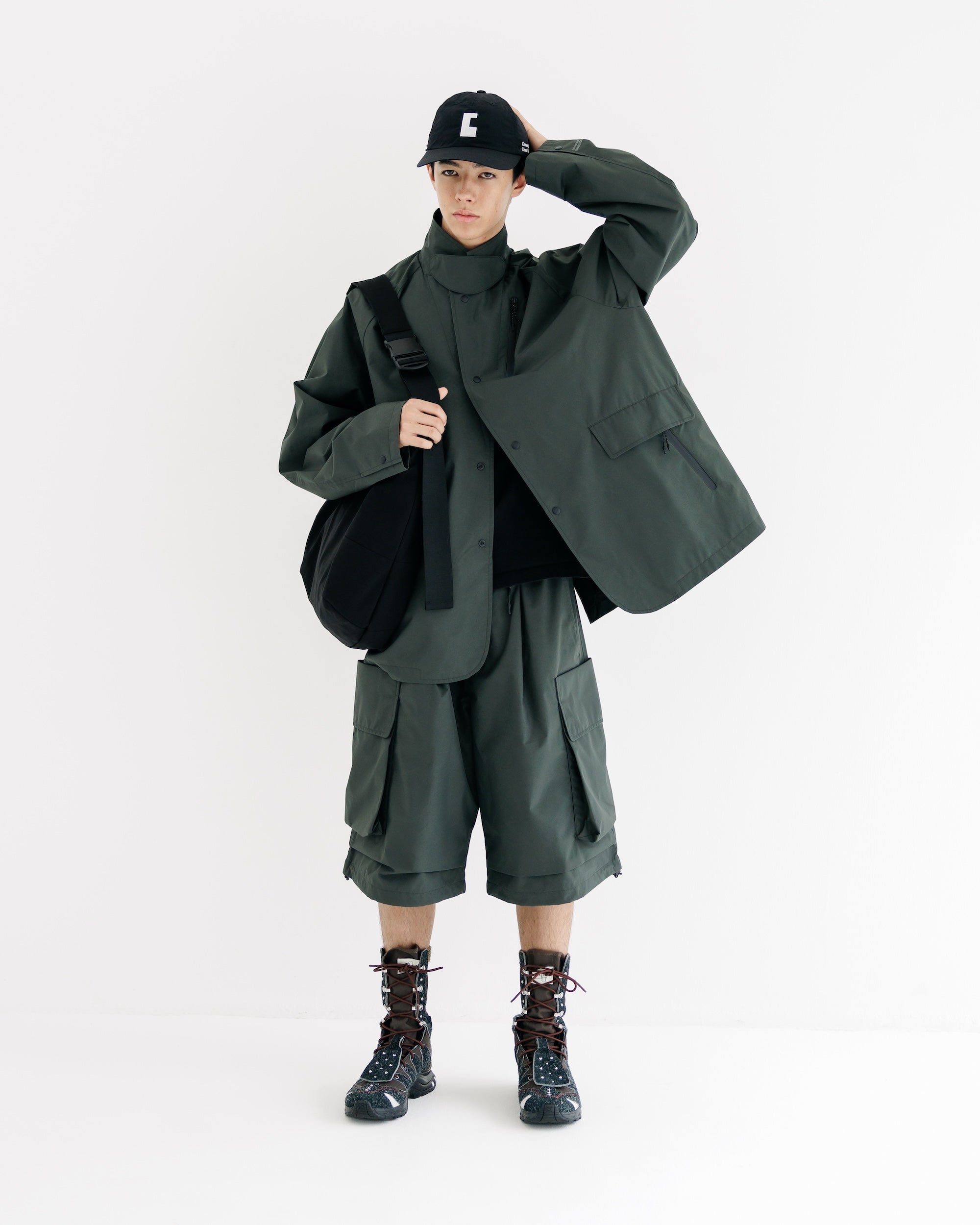 【9.3 WED 20:00- IN STOCK】+phenix WINDSTOPPER® by GORE-TEX LABS CITY MILITARY HALF PANTS 001 (ASPHALT GRAY)