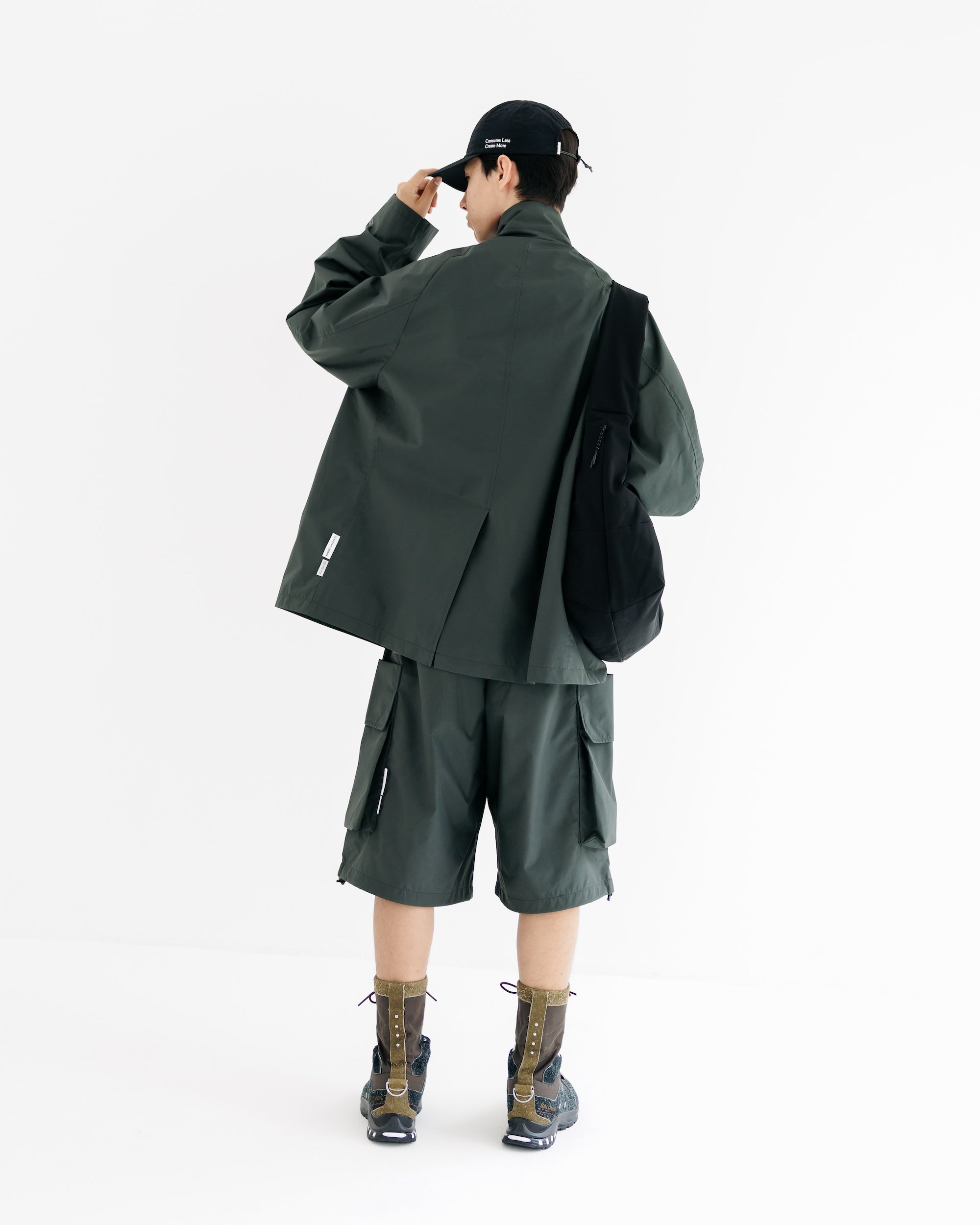 【9.3 WED 20:00- IN STOCK】+phenix WINDSTOPPER® by GORE-TEX LABS ACTIVE CITY STORAGE JACKET (ASPHALT GRAY)