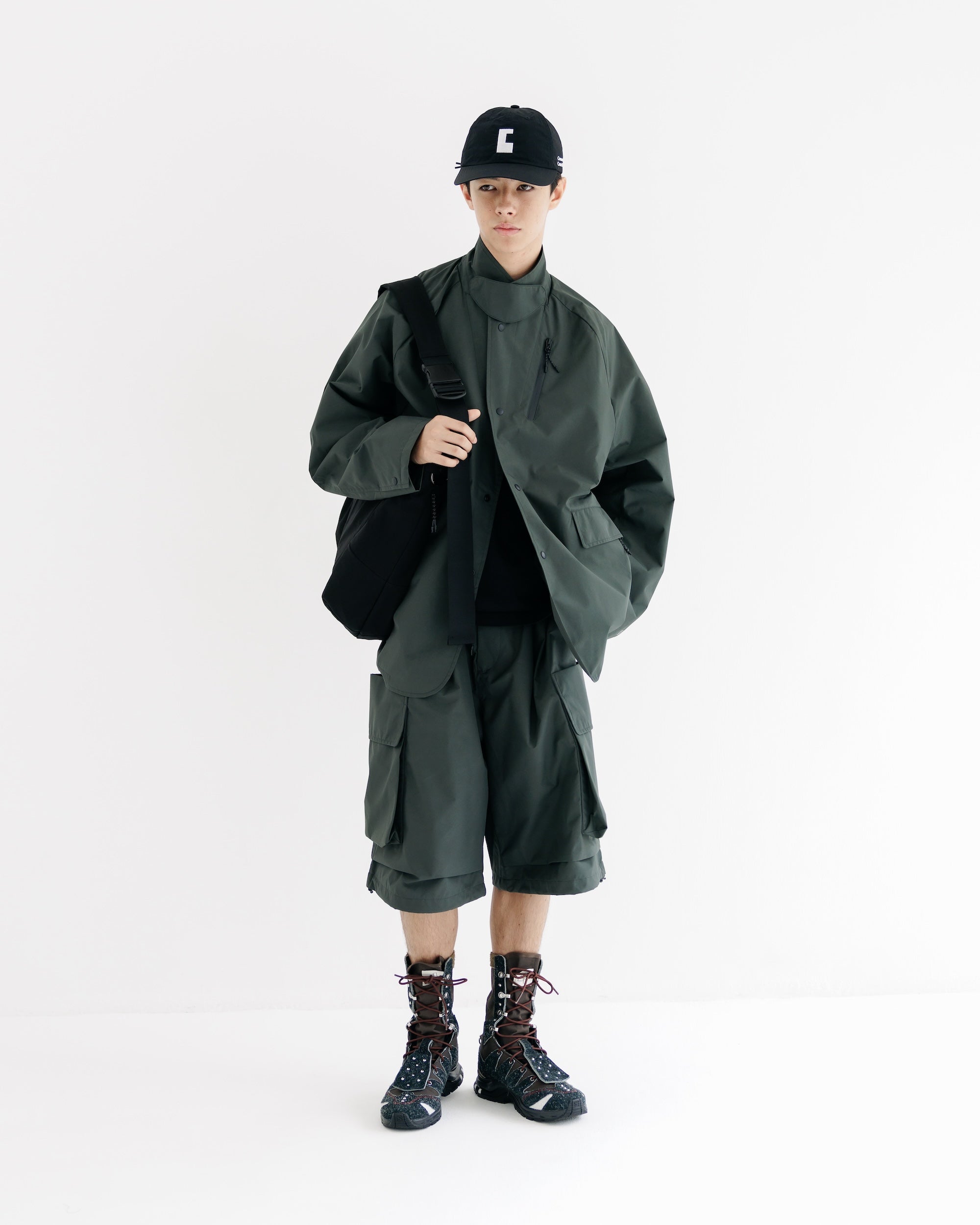【9.3 WED 20:00- IN STOCK】+phenix WINDSTOPPER® by GORE-TEX LABS ACTIVE CITY STORAGE JACKET (ASPHALT GRAY)