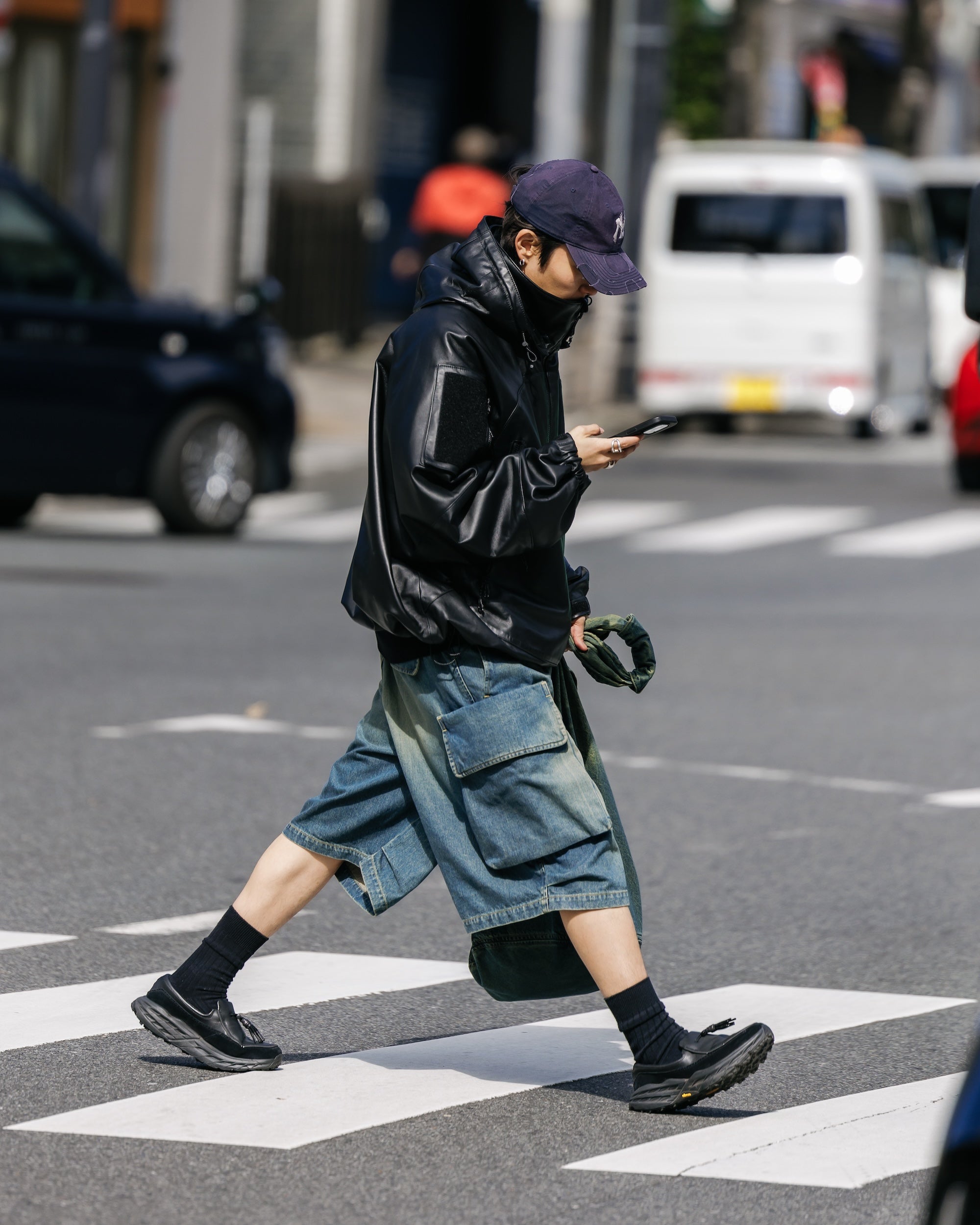 +phenix WINDSTOPPER® by GORE-TEX LABS LEATHER CITY MILITARY JACKET