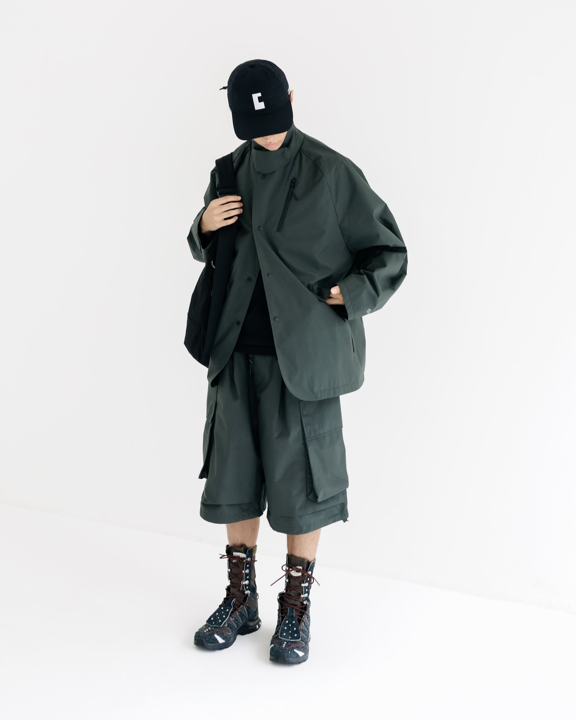 【9.3 WED 20:00- IN STOCK】+phenix WINDSTOPPER® by GORE-TEX LABS ACTIVE CITY STORAGE JACKET (ASPHALT GRAY)