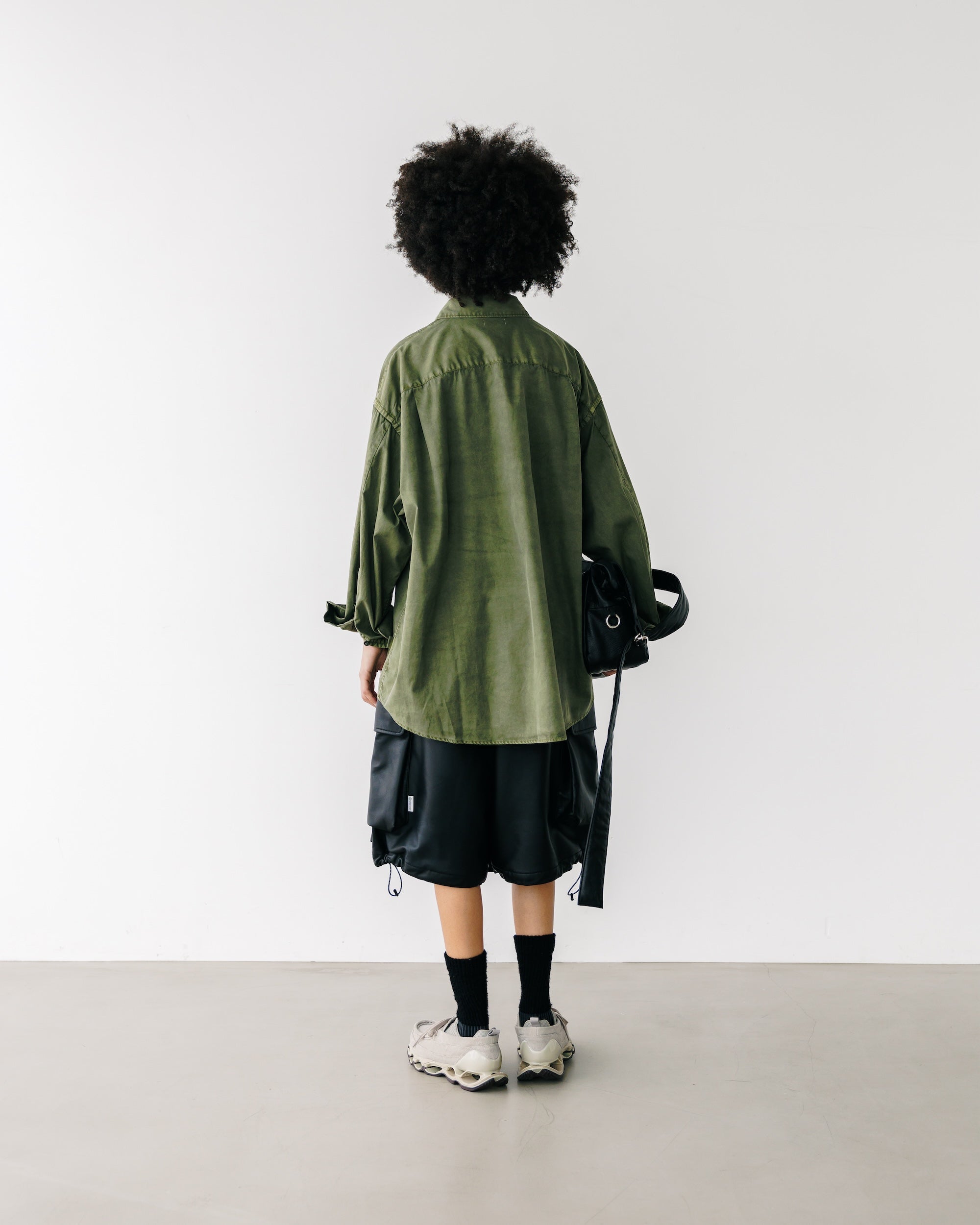 +phenix WINDSTOPPER® by GORE-TEX LABS LEATHER CITY MILITARY HALF PANTS