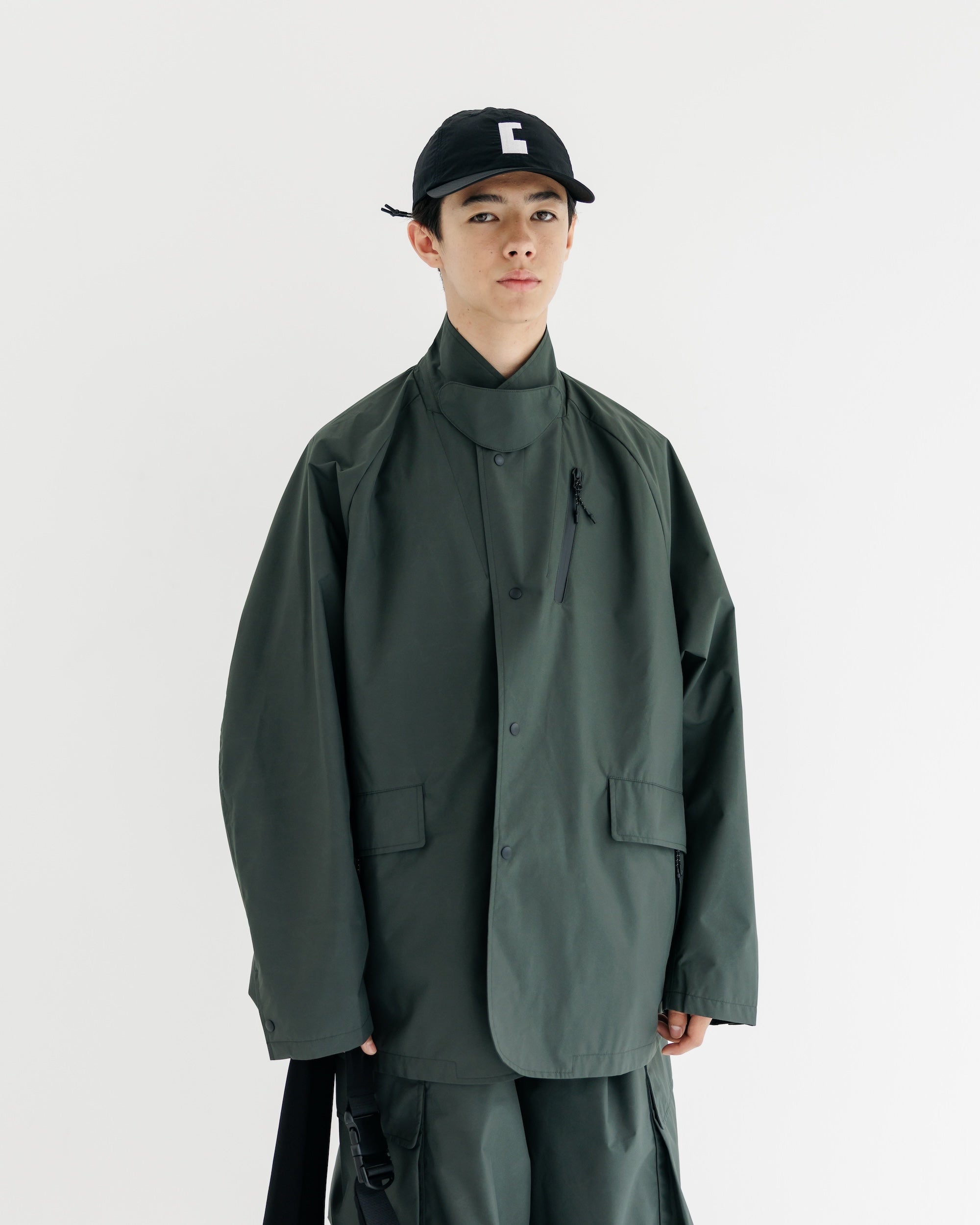 【9.3 WED 20:00- IN STOCK】+phenix WINDSTOPPER® by GORE-TEX LABS ACTIVE CITY STORAGE JACKET (ASPHALT GRAY)