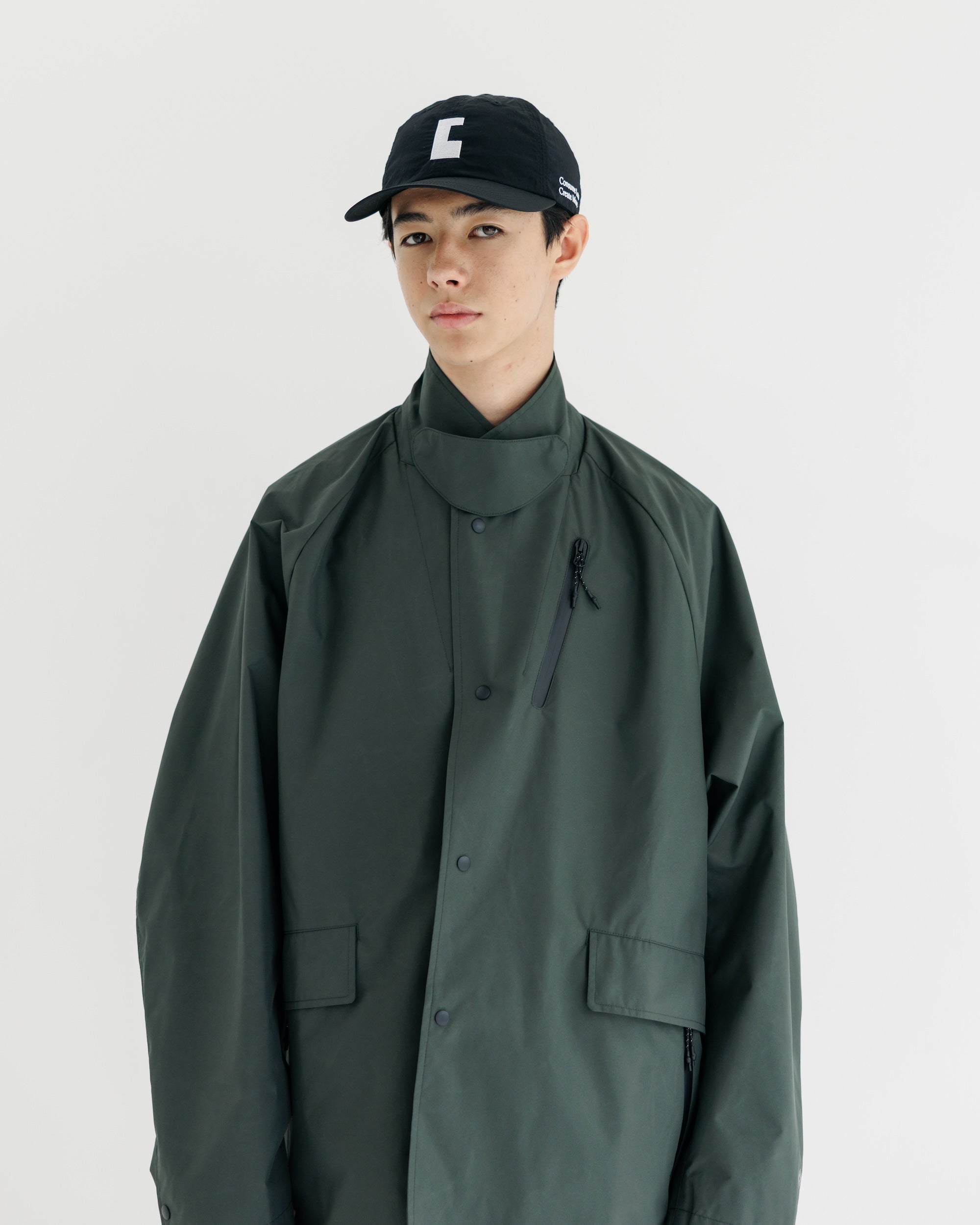 【9.3 WED 20:00- IN STOCK】+phenix WINDSTOPPER® by GORE-TEX LABS ACTIVE CITY STORAGE JACKET (ASPHALT GRAY)