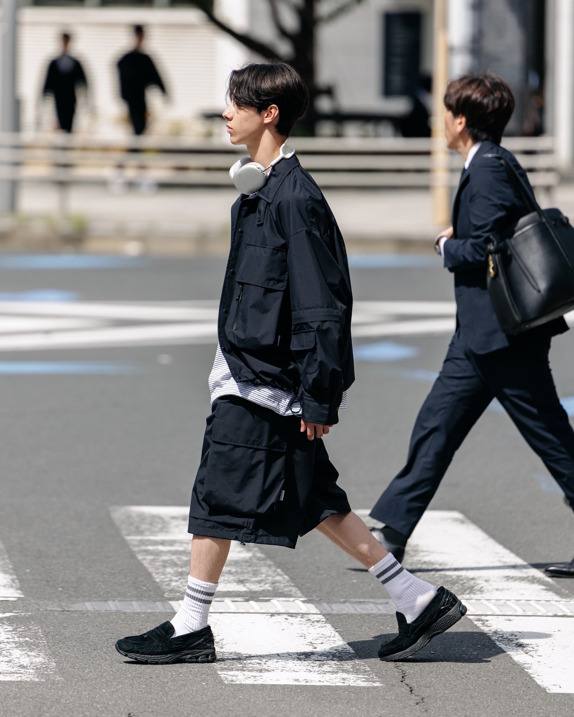 +phenix WINDSTOPPER® by GORE-TEX LABS CITY MILITARY HALF PANTS 001 (BLACK)