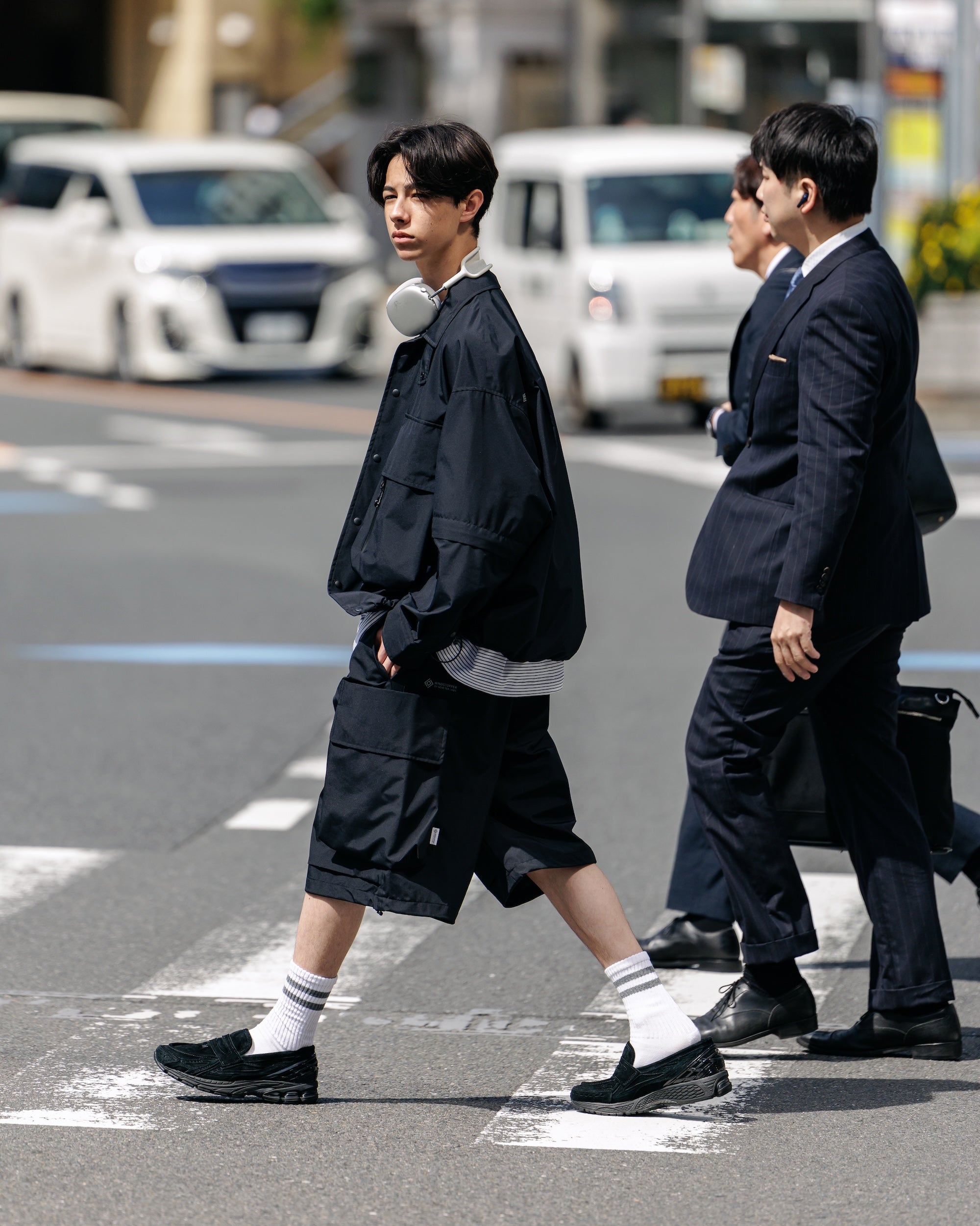 +phenix WINDSTOPPER® by GORE-TEX LABS CITY MILITARY HALF PANTS 001 (BLACK)