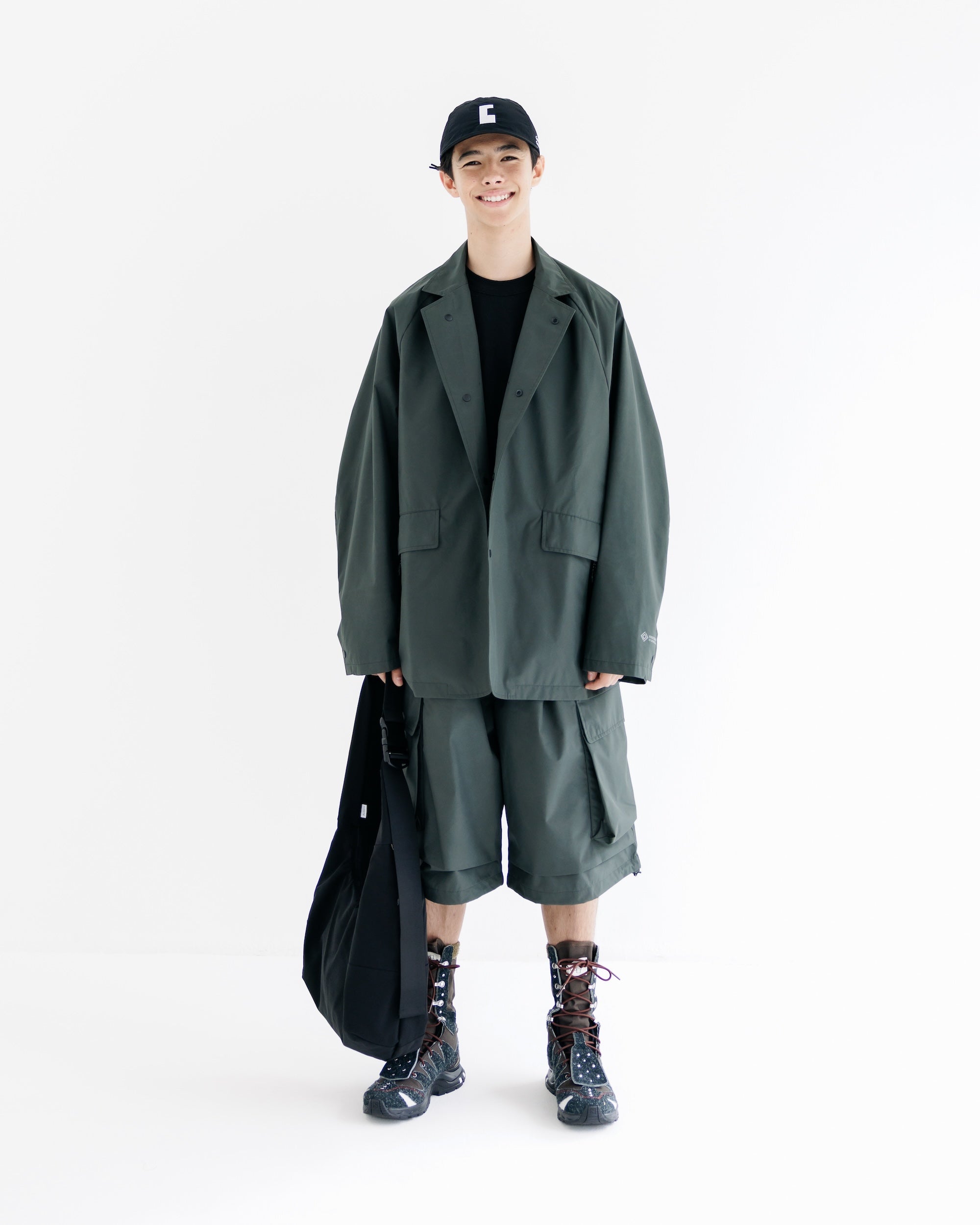 【9.3 WED 20:00- IN STOCK】+phenix WINDSTOPPER® by GORE-TEX LABS CITY MILITARY HALF PANTS 001 (ASPHALT GRAY)