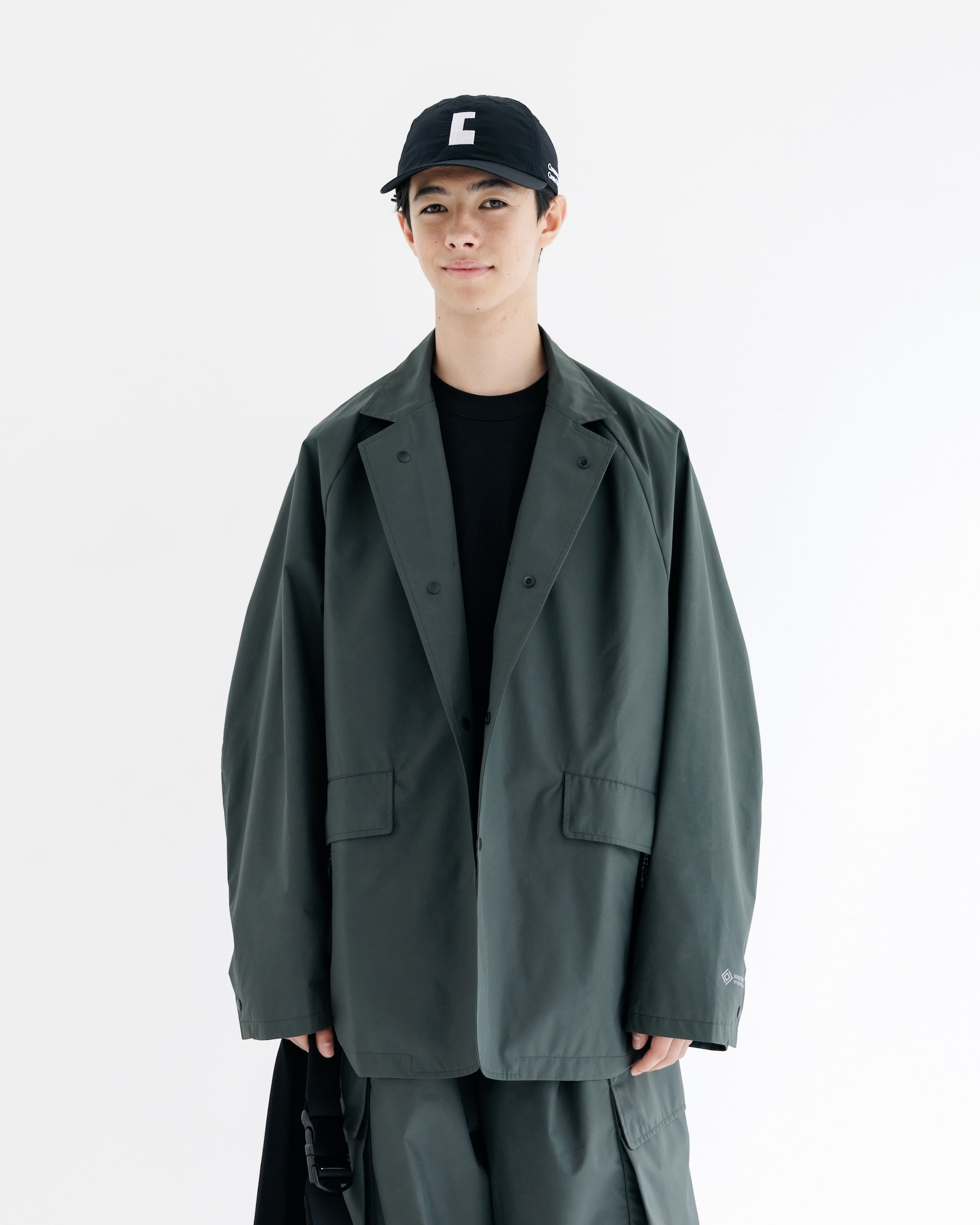 【9.3 WED 20:00- IN STOCK】+phenix WINDSTOPPER® by GORE-TEX LABS ACTIVE CITY STORAGE JACKET (ASPHALT GRAY)