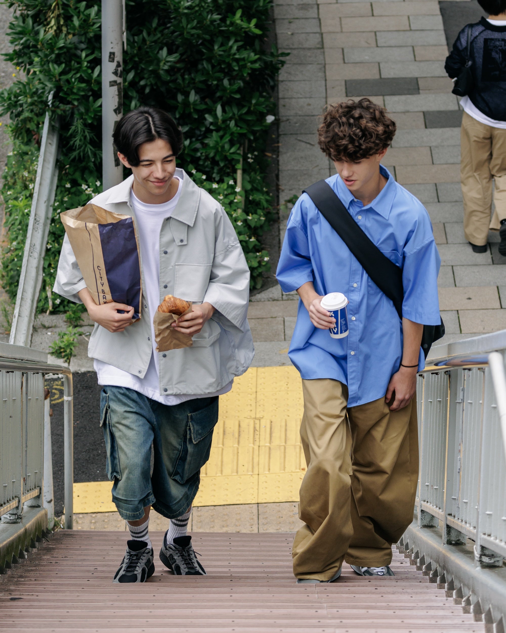 【6.11 WED 20:00- IN STOCK】BARREL LEG EASY PANTS (BEIGE)