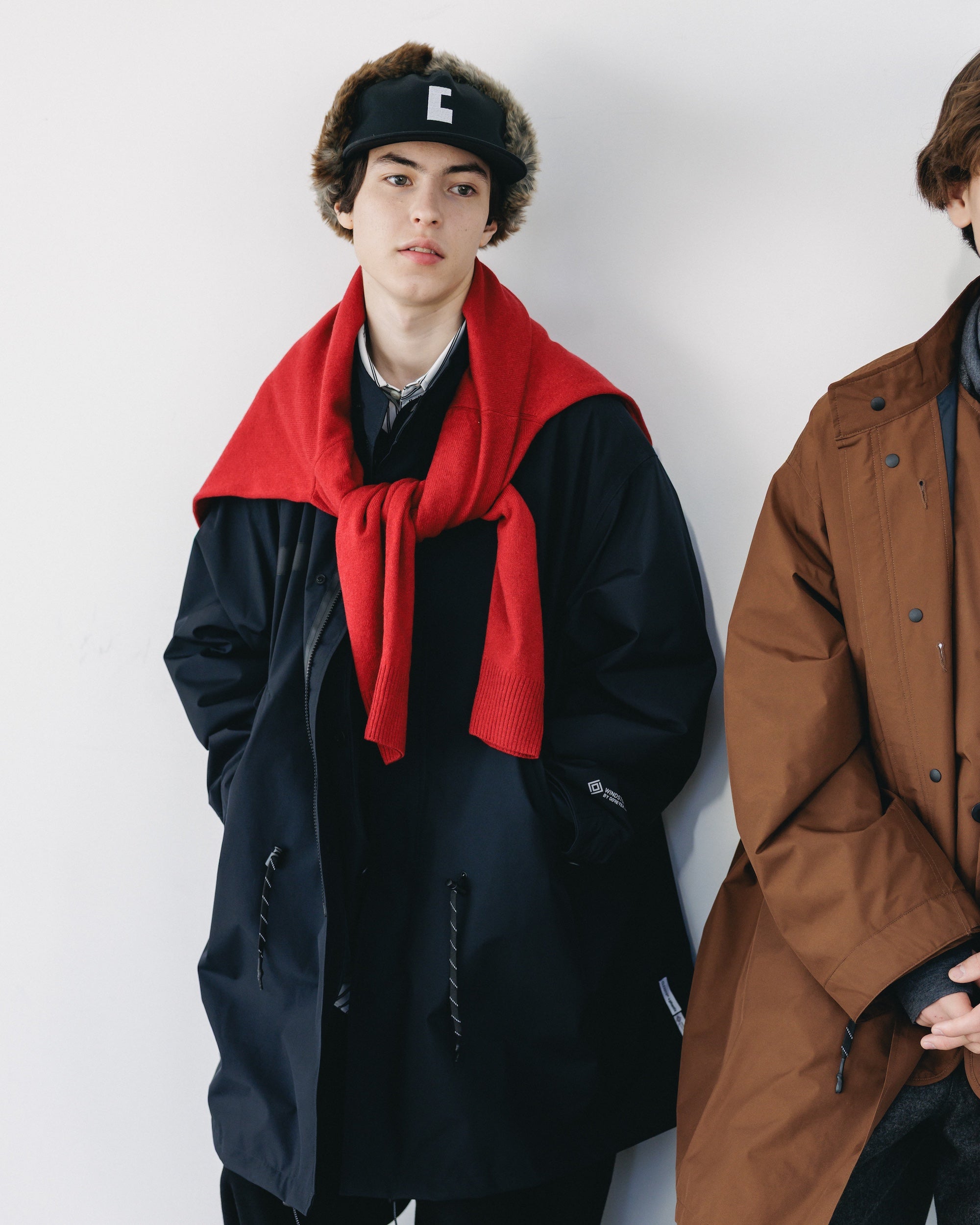 +phenix WINDSTOPPER® by GORE-TEX LABS CITY FISHTAIL PARKA WITH LINER JACKET (BLACK)