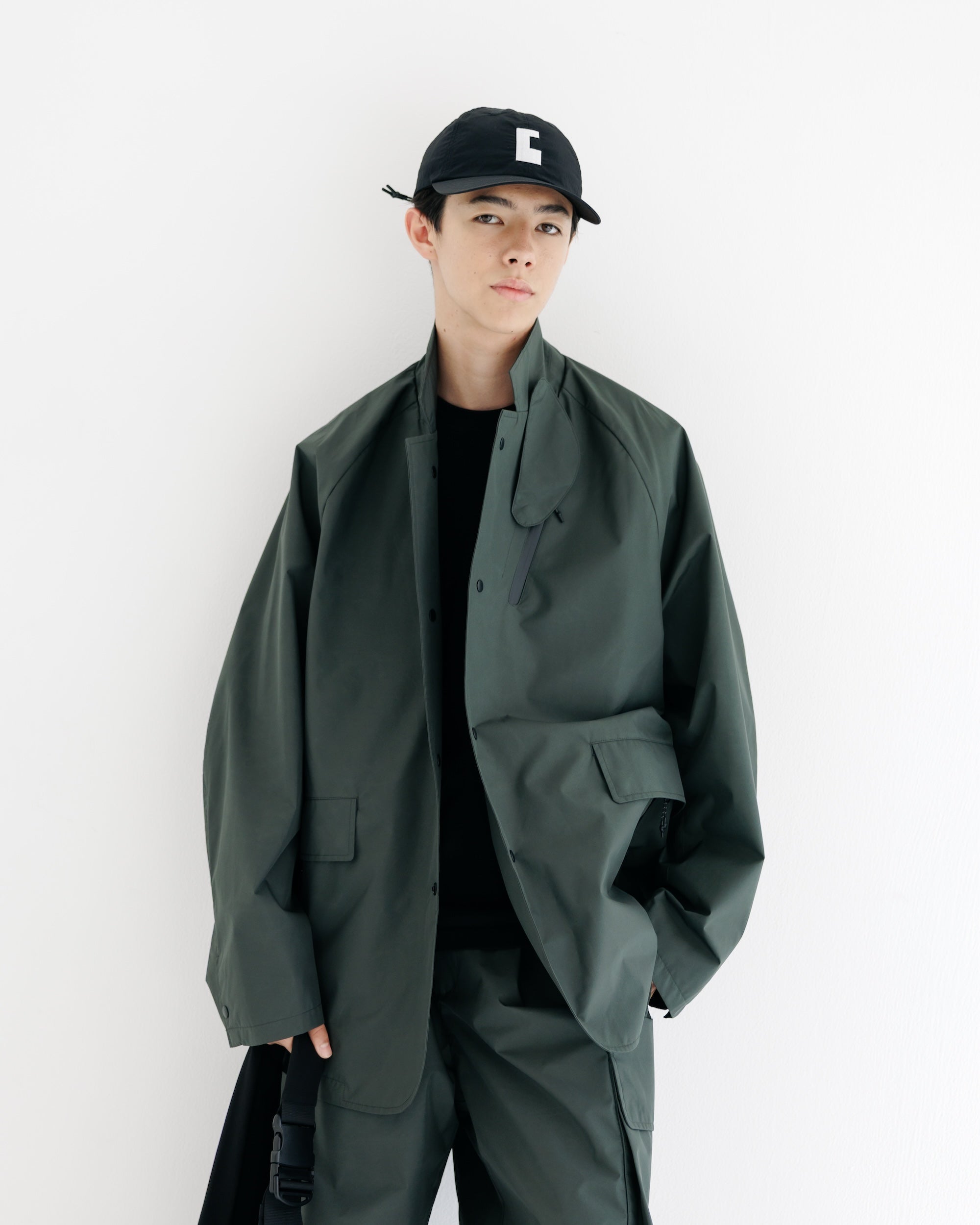 【9.3 WED 20:00- IN STOCK】+phenix WINDSTOPPER® by GORE-TEX LABS ACTIVE CITY STORAGE JACKET (ASPHALT GRAY)