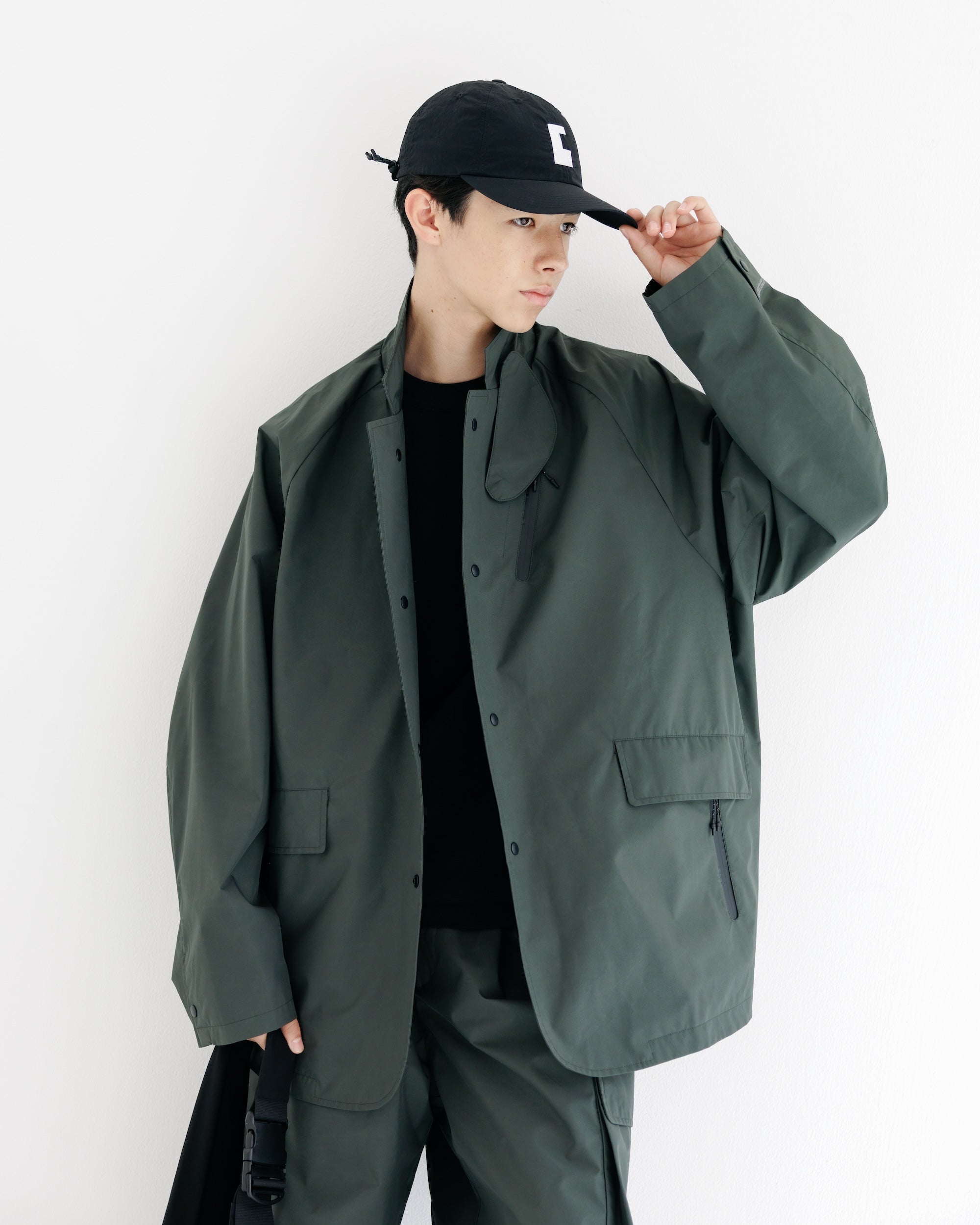 【9.3 WED 20:00- IN STOCK】+phenix WINDSTOPPER® by GORE-TEX LABS ACTIVE CITY STORAGE JACKET (ASPHALT GRAY)