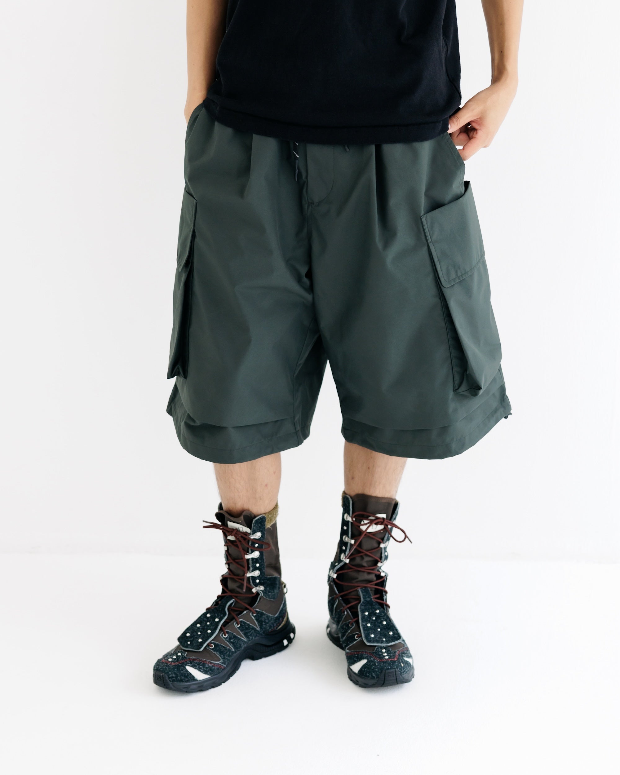 【9.3 WED 20:00- IN STOCK】+phenix WINDSTOPPER® by GORE-TEX LABS CITY MILITARY HALF PANTS 001 (ASPHALT GRAY)