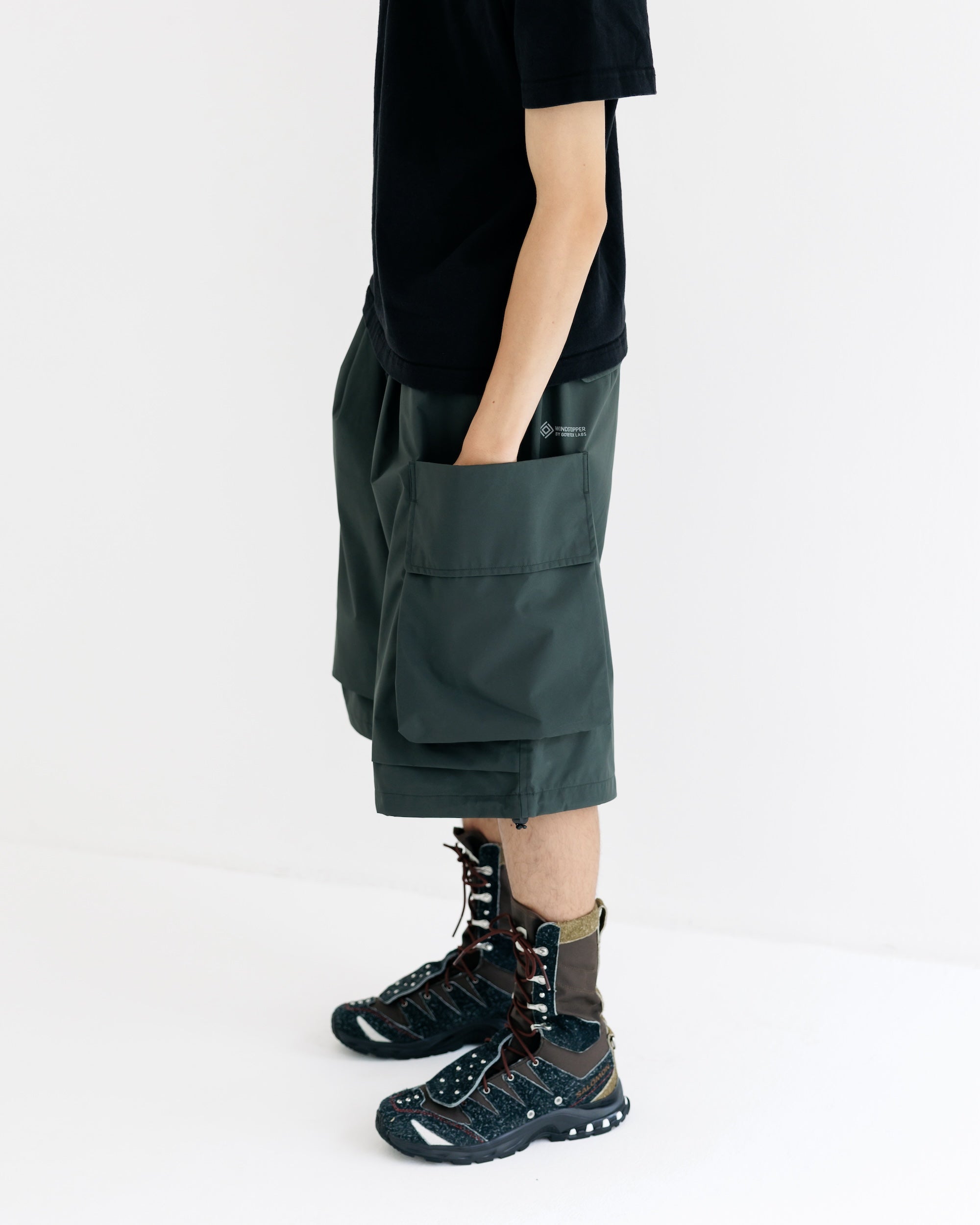 【9.3 WED 20:00- IN STOCK】+phenix WINDSTOPPER® by GORE-TEX LABS CITY MILITARY HALF PANTS 001 (ASPHALT GRAY)