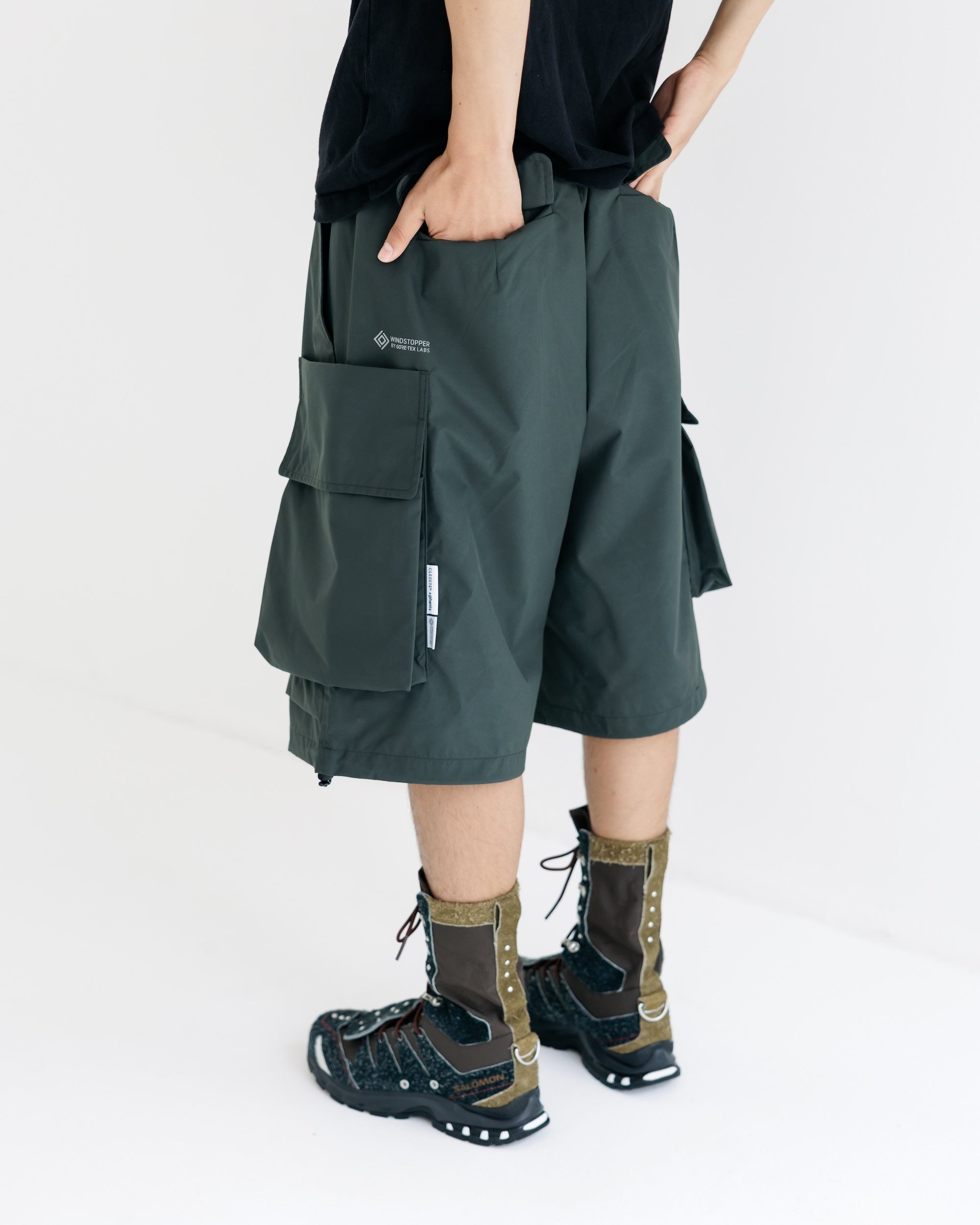 【9.3 WED 20:00- IN STOCK】+phenix WINDSTOPPER® by GORE-TEX LABS CITY MILITARY HALF PANTS 001 (ASPHALT GRAY)
