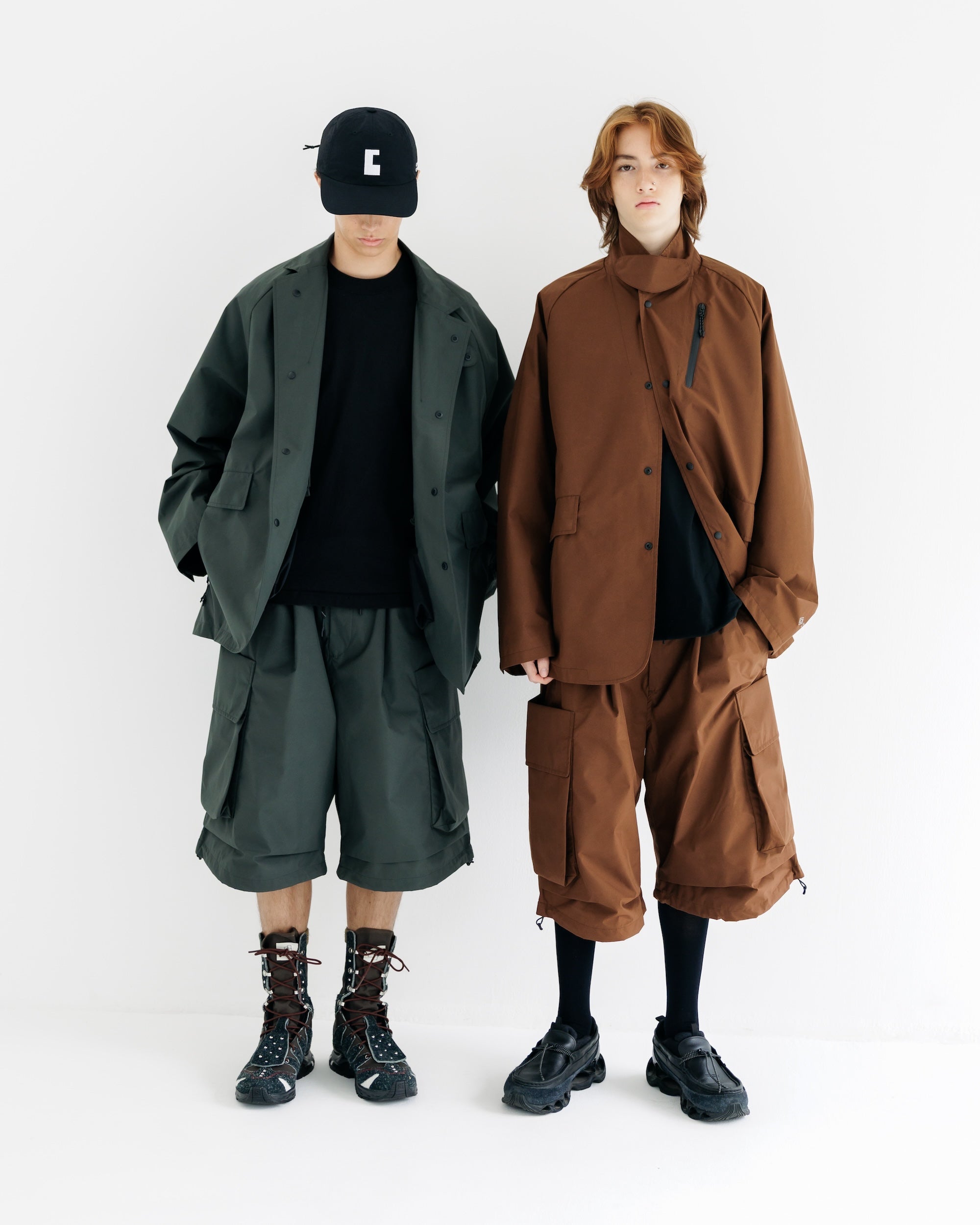 【9.3 WED 20:00- IN STOCK】+phenix WINDSTOPPER® by GORE-TEX LABS ACTIVE CITY STORAGE JACKET (ASPHALT GRAY)