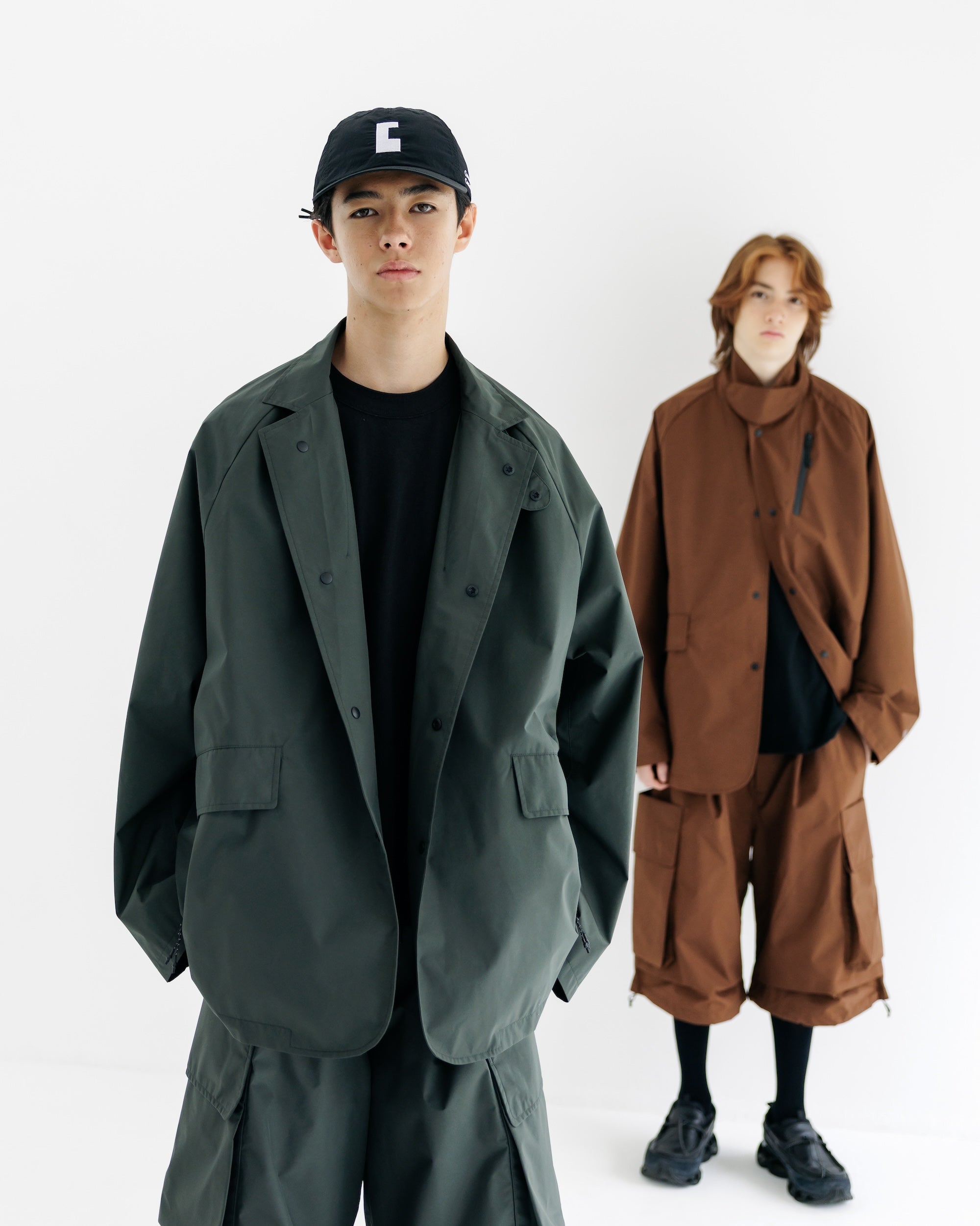 【9.3 WED 20:00- IN STOCK】+phenix WINDSTOPPER® by GORE-TEX LABS ACTIVE CITY STORAGE JACKET (ASPHALT GRAY)