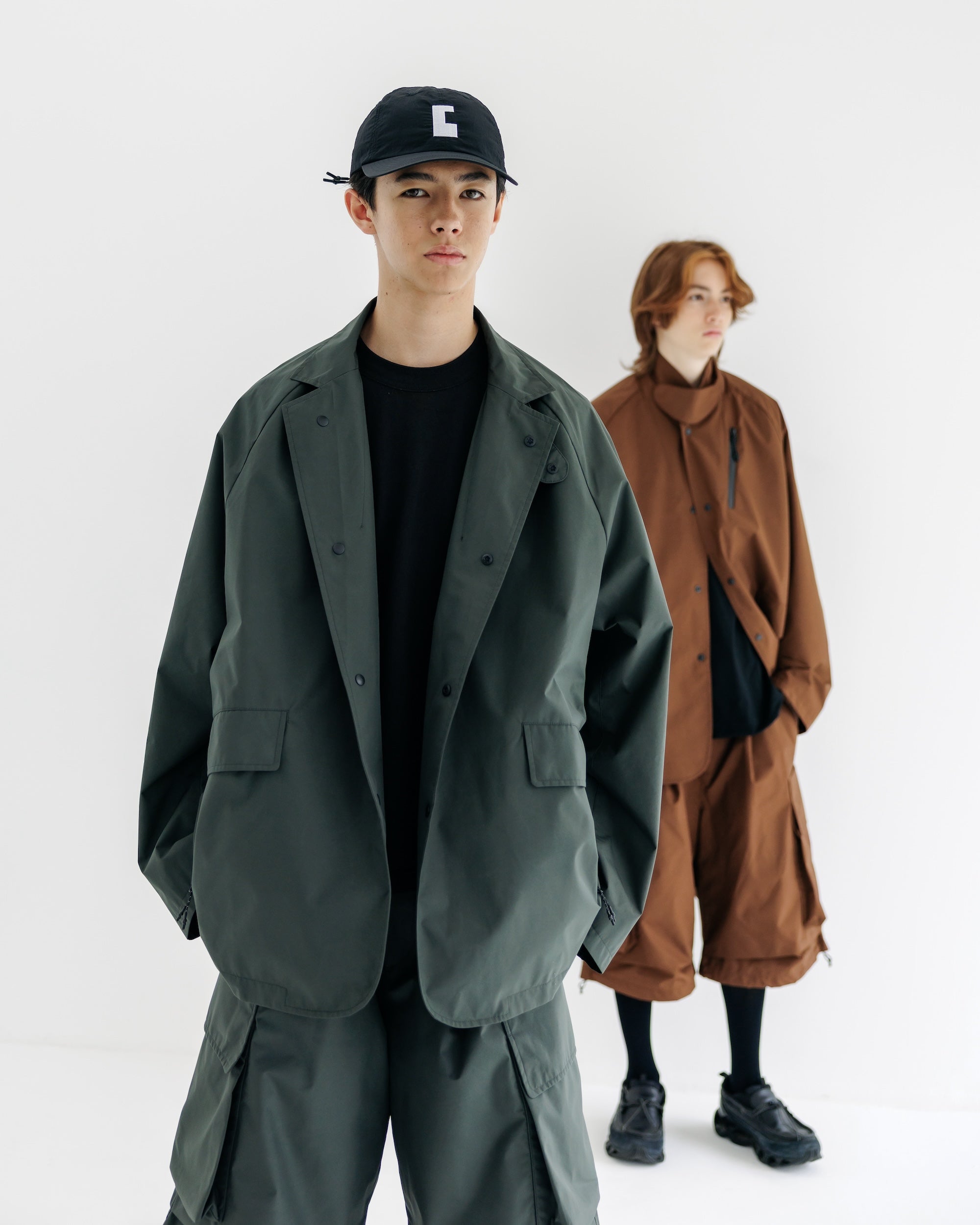 【9.3 WED 20:00- IN STOCK】+phenix WINDSTOPPER® by GORE-TEX LABS ACTIVE CITY STORAGE JACKET (ASPHALT GRAY)