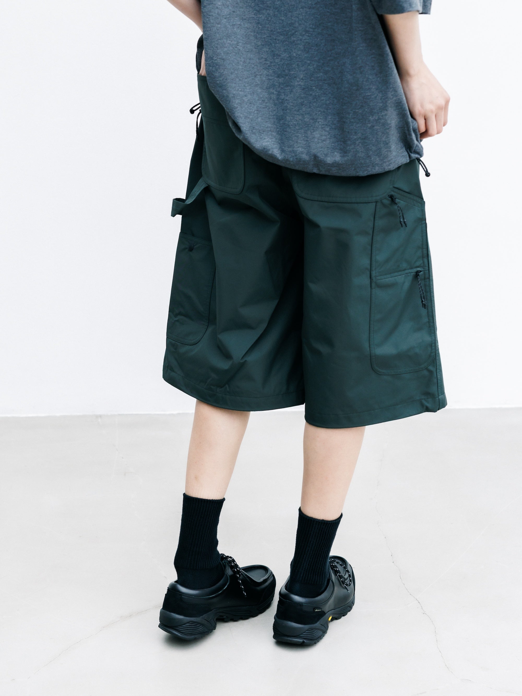 【7.22 WED 20:00- IN STOCK】+phenix WINDSTOPPER® by GORE-TEX LABS CITY DOUBLE KNEE WORKER HALF PANTS (ASPHALT GRAY)