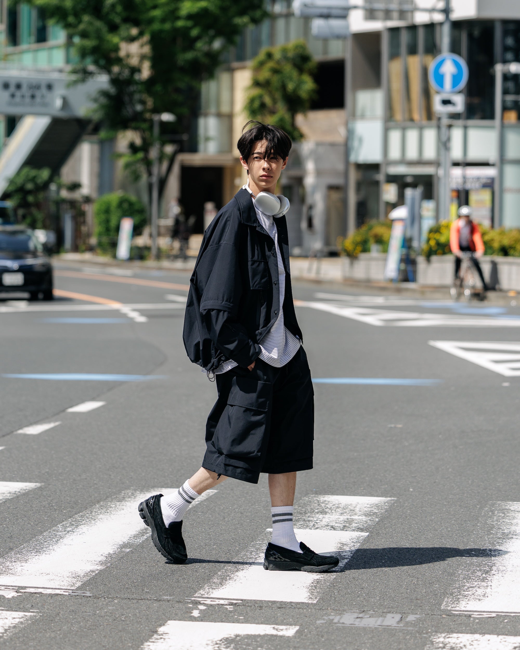 +phenix WINDSTOPPER® by GORE-TEX LABS CITY MILITARY HALF PANTS 001 (BLACK)