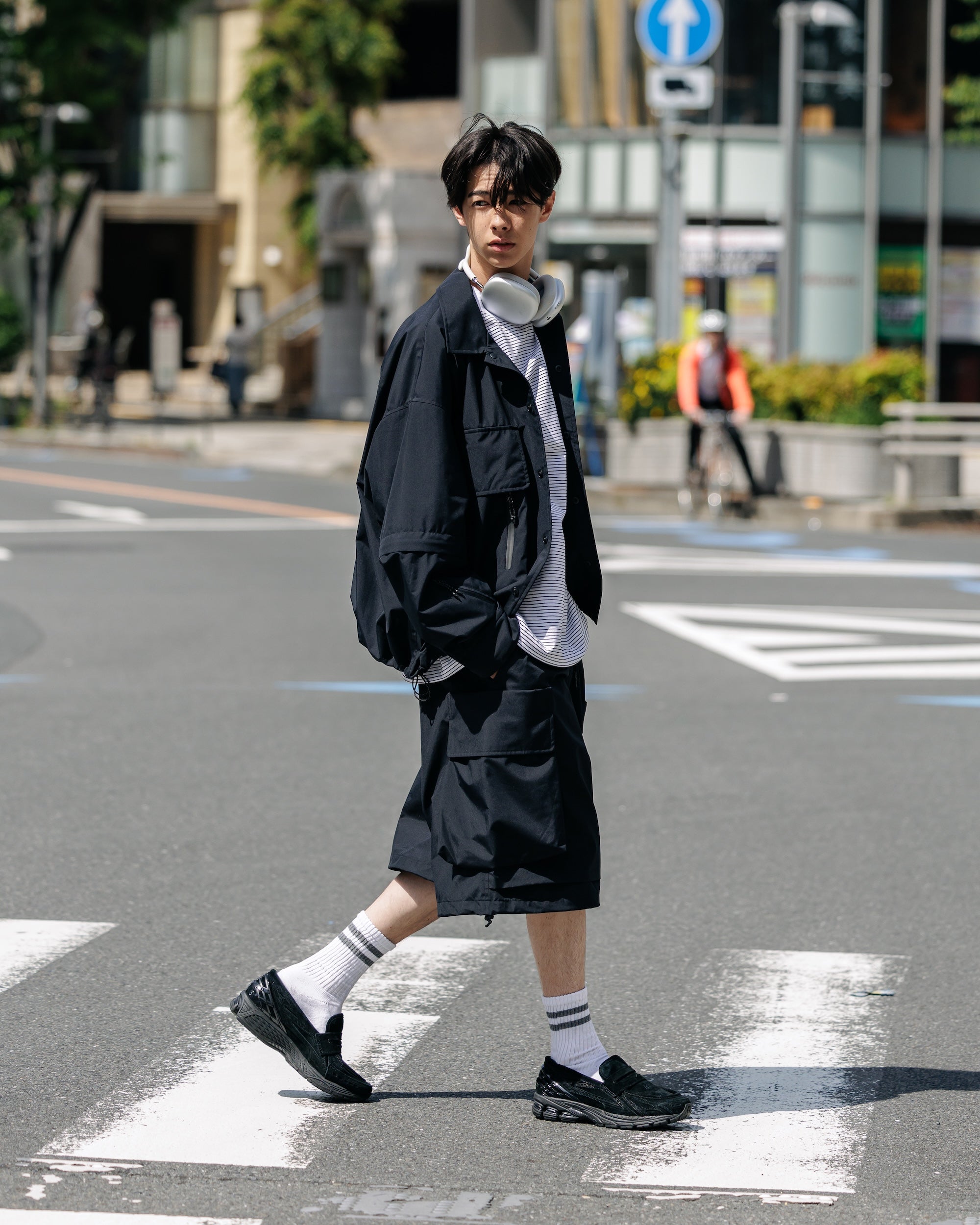 +phenix WINDSTOPPER® by GORE-TEX LABS CITY MILITARY HALF PANTS 001 (BLACK)