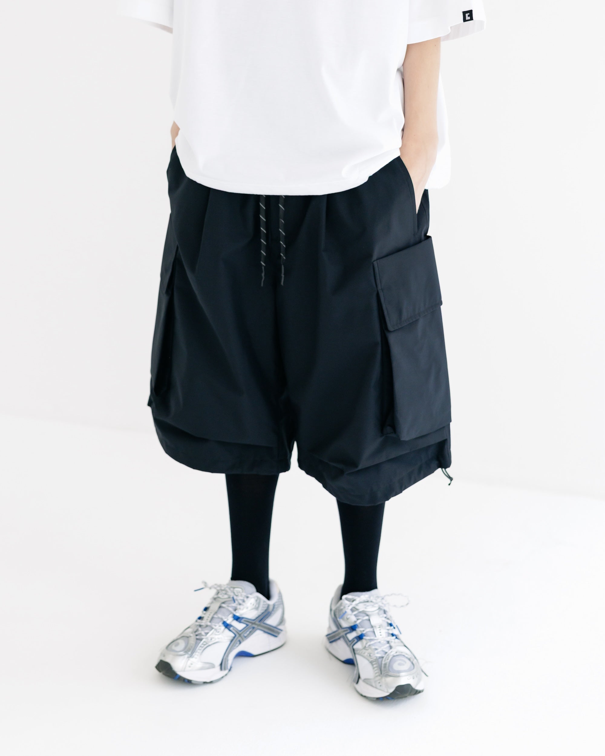 +phenix WINDSTOPPER® by GORE-TEX LABS CITY MILITARY HALF PANTS 001 (BLACK)