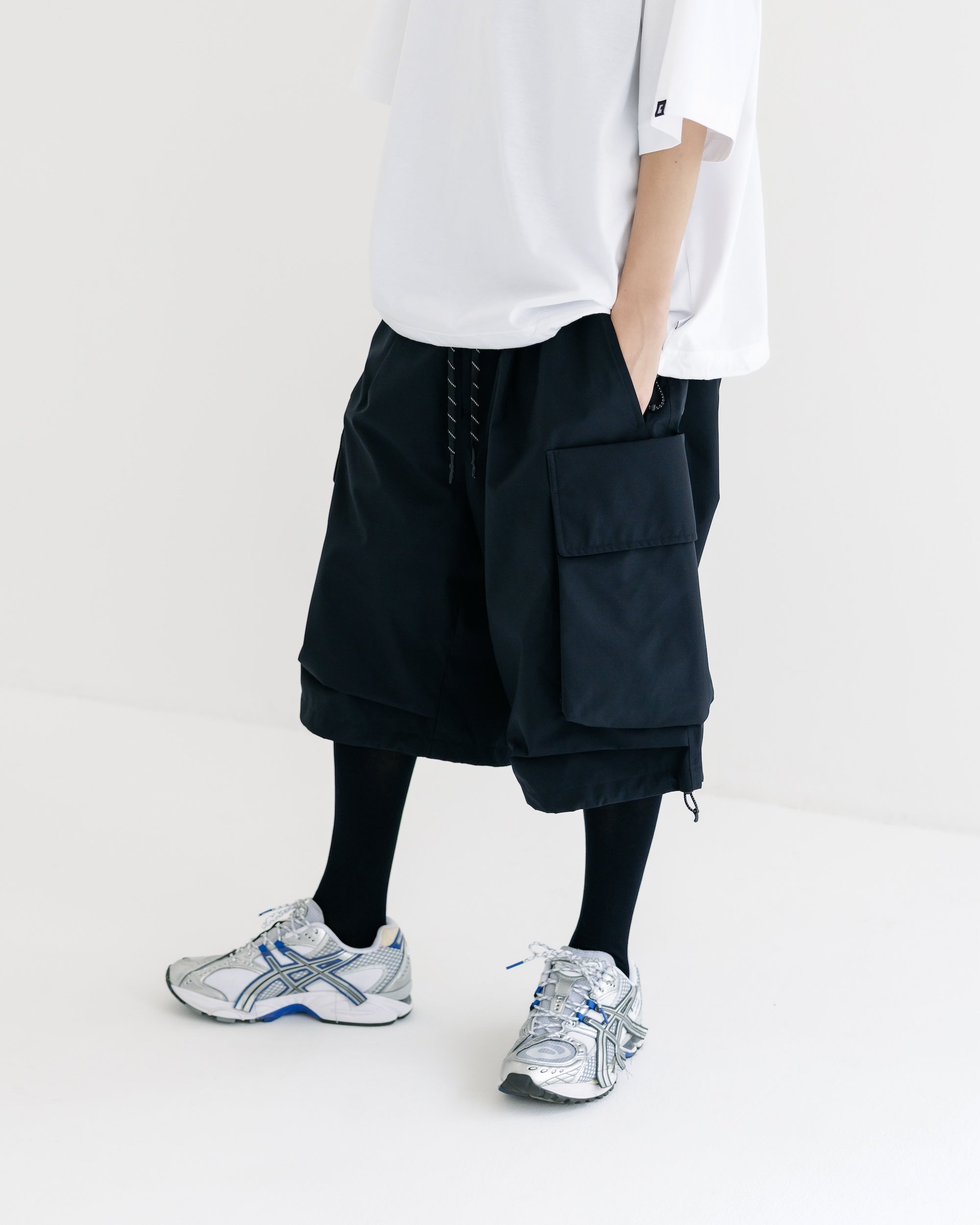 +phenix WINDSTOPPER® by GORE-TEX LABS CITY MILITARY HALF PANTS 001 (BLACK)