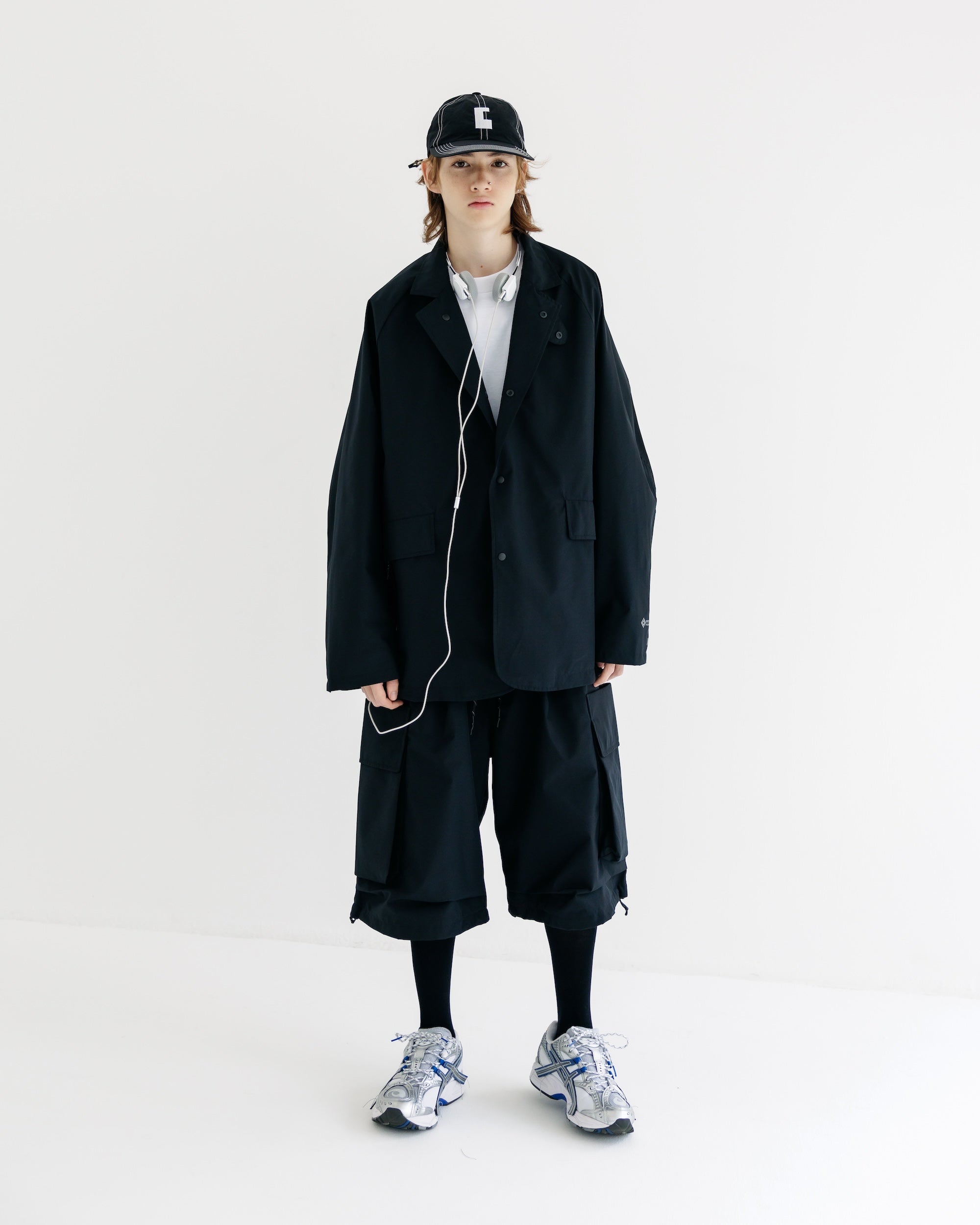 +phenix WINDSTOPPER® by GORE-TEX LABS CITY MILITARY HALF PANTS 001 (BLACK)