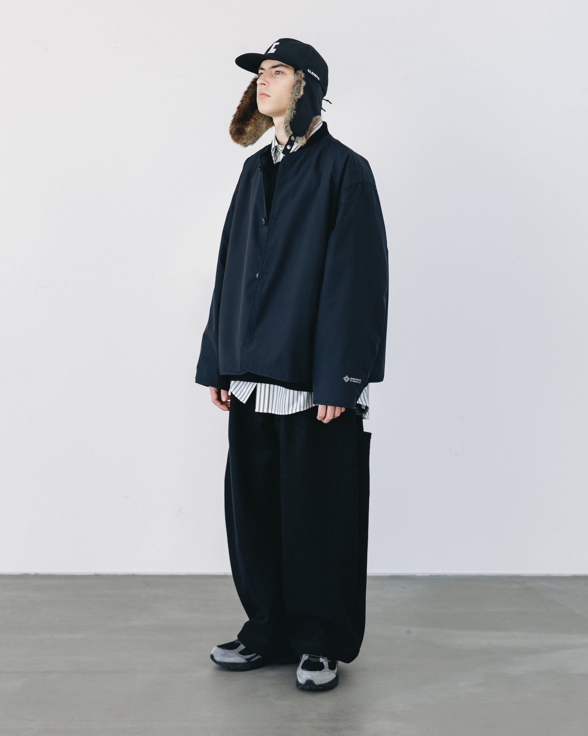 +phenix WINDSTOPPER® by GORE-TEX LABS CITY FISHTAIL PARKA WITH LINER JACKET (BLACK)