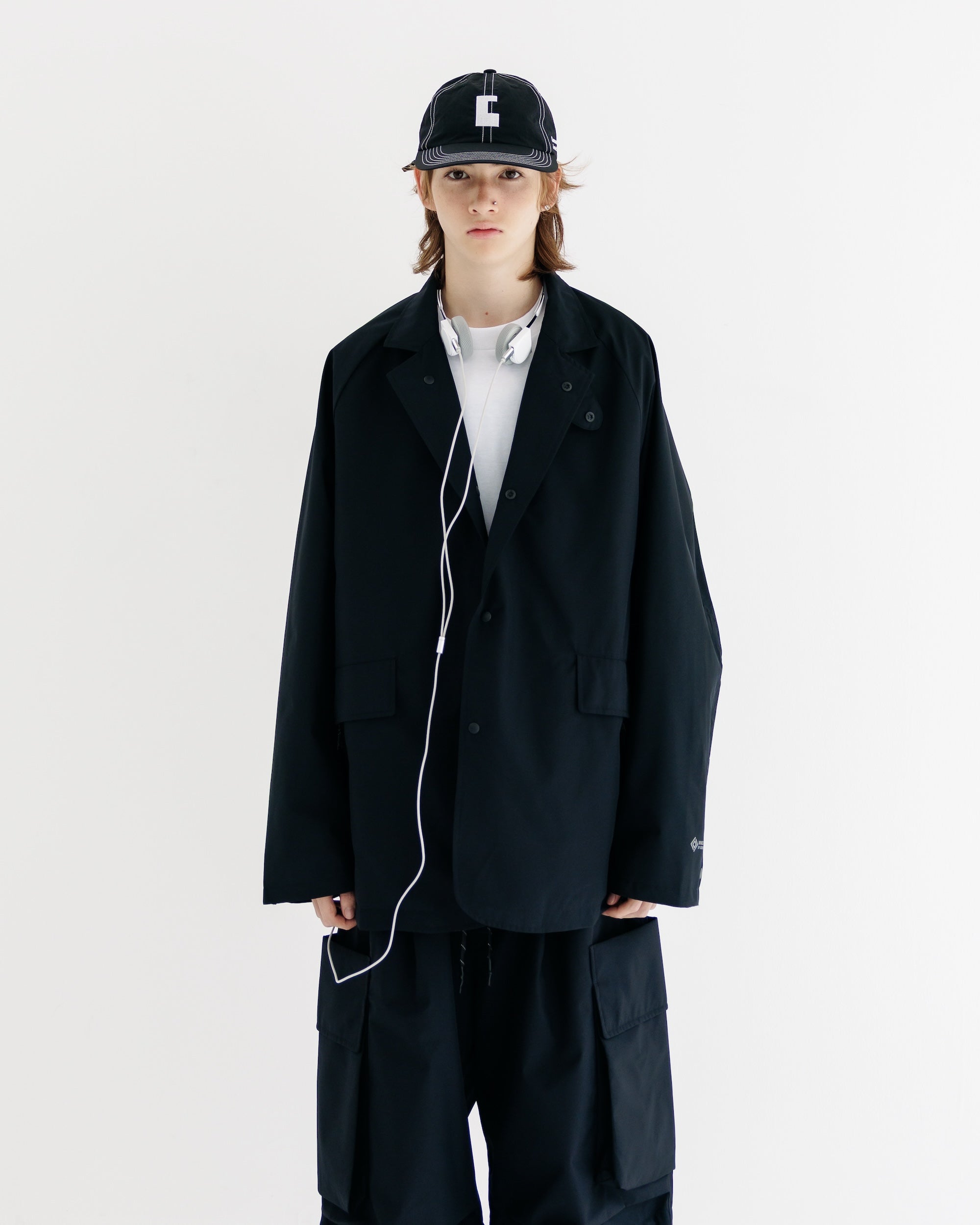 【9.3 WED 20:00- IN STOCK】+phenix WINDSTOPPER® by GORE-TEX LABS ACTIVE CITY STORAGE JACKET (BLACK)