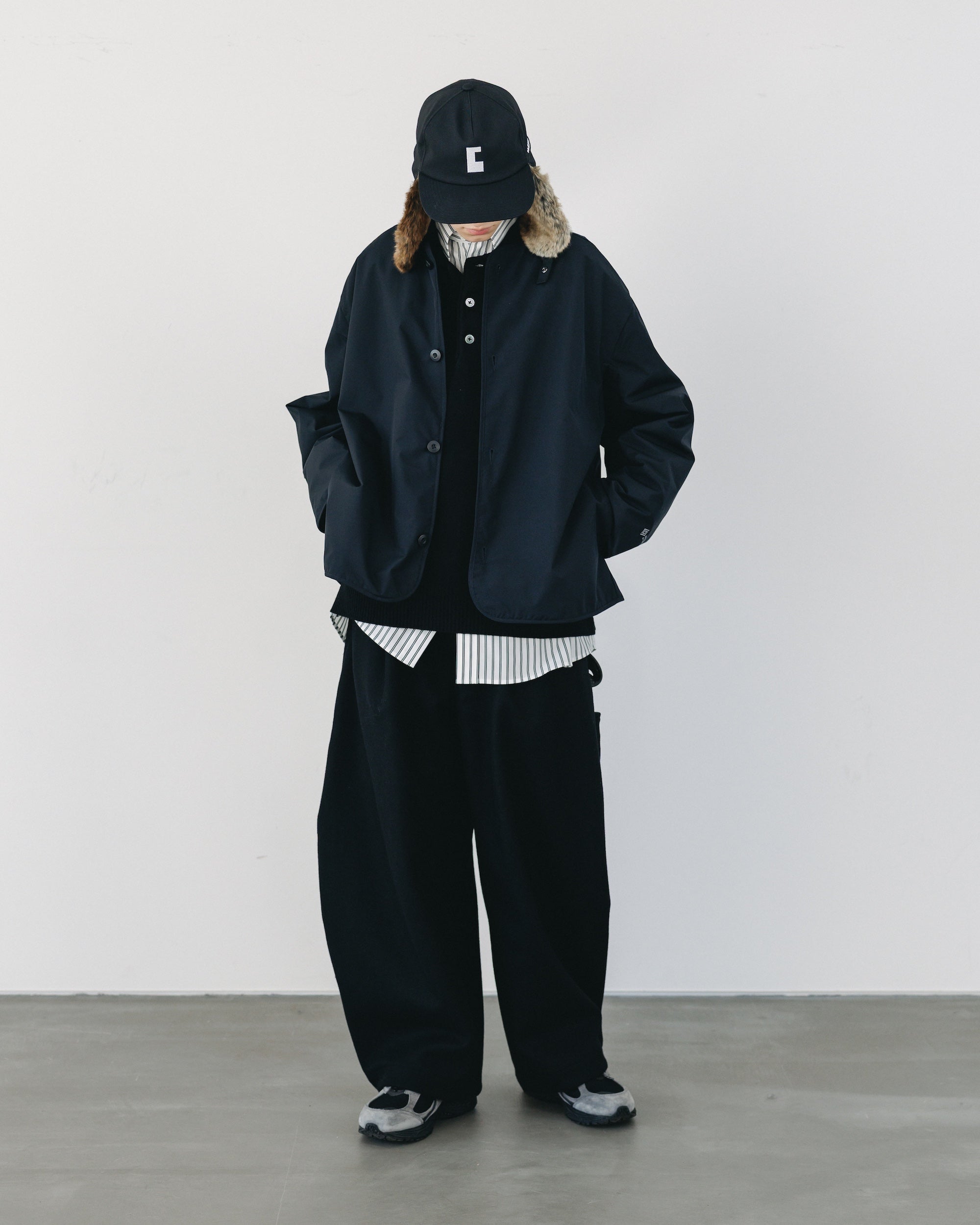 +phenix WINDSTOPPER® by GORE-TEX LABS CITY FISHTAIL PARKA WITH LINER JACKET (BLACK)