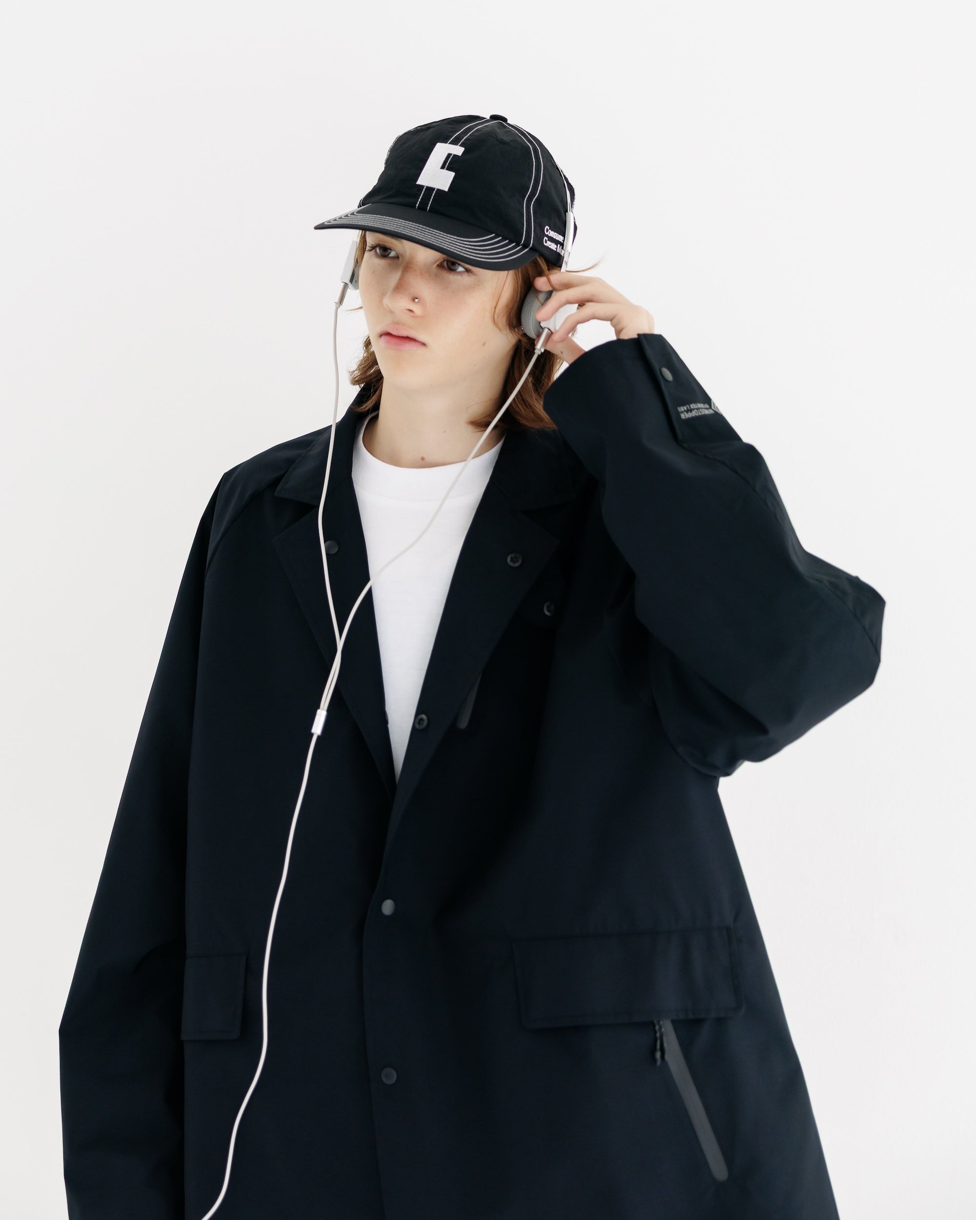 【9.3 WED 20:00- IN STOCK】+phenix WINDSTOPPER® by GORE-TEX LABS ACTIVE CITY STORAGE JACKET (BLACK)
