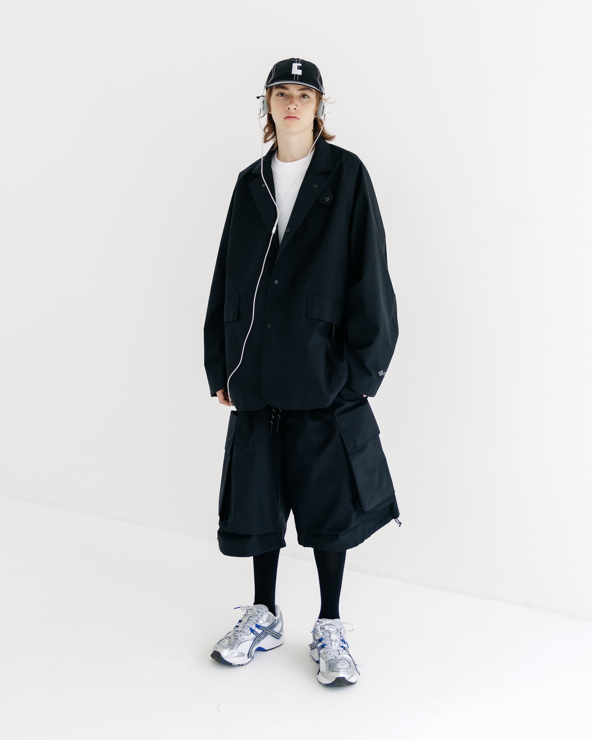 +phenix WINDSTOPPER® by GORE-TEX LABS CITY MILITARY HALF PANTS 001 (BLACK)