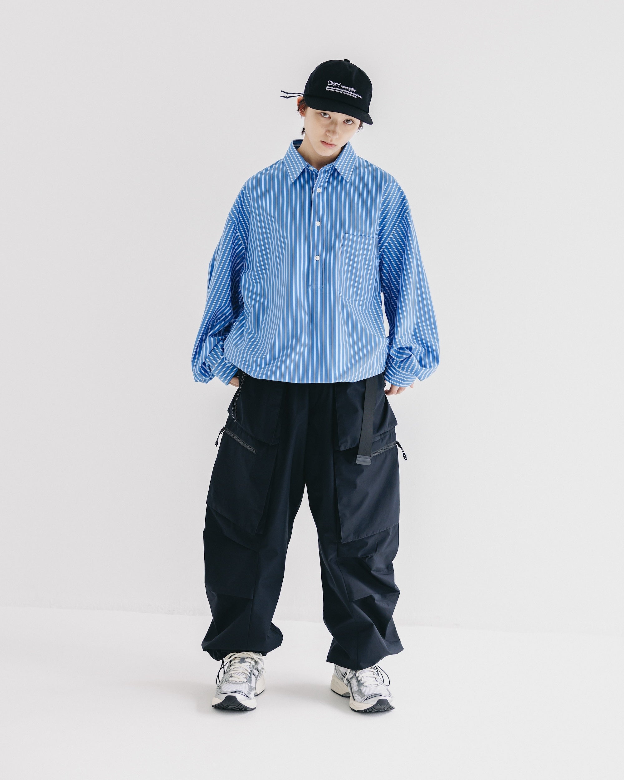 【10.8 WED 20:00- IN STOCK】+phenix WINDSTOPPER® by GORE-TEX LABS CITY MILITARY CURVE PANTS (NAVY)