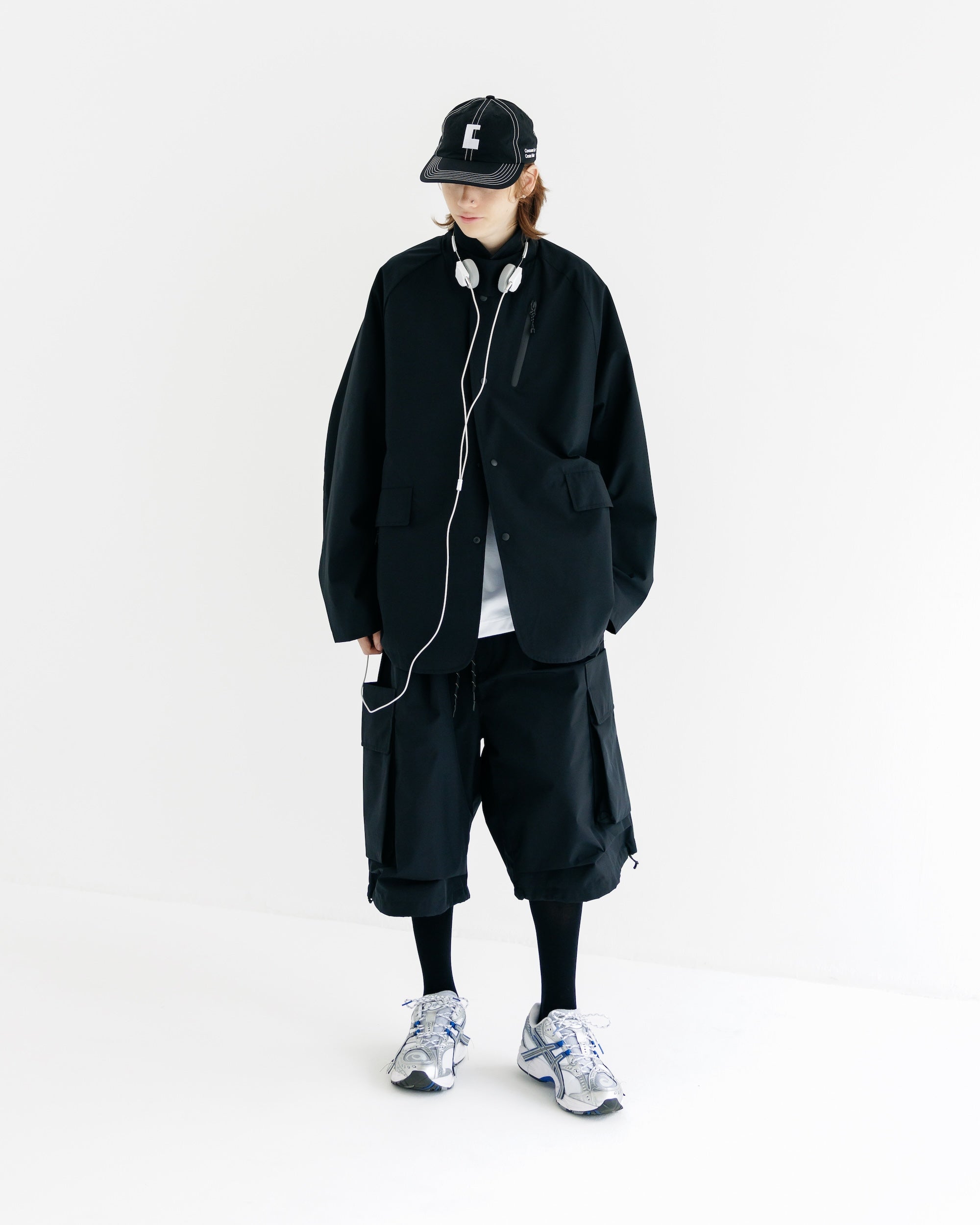 【9.3 WED 20:00- IN STOCK】+phenix WINDSTOPPER® by GORE-TEX LABS ACTIVE CITY STORAGE JACKET (BLACK)