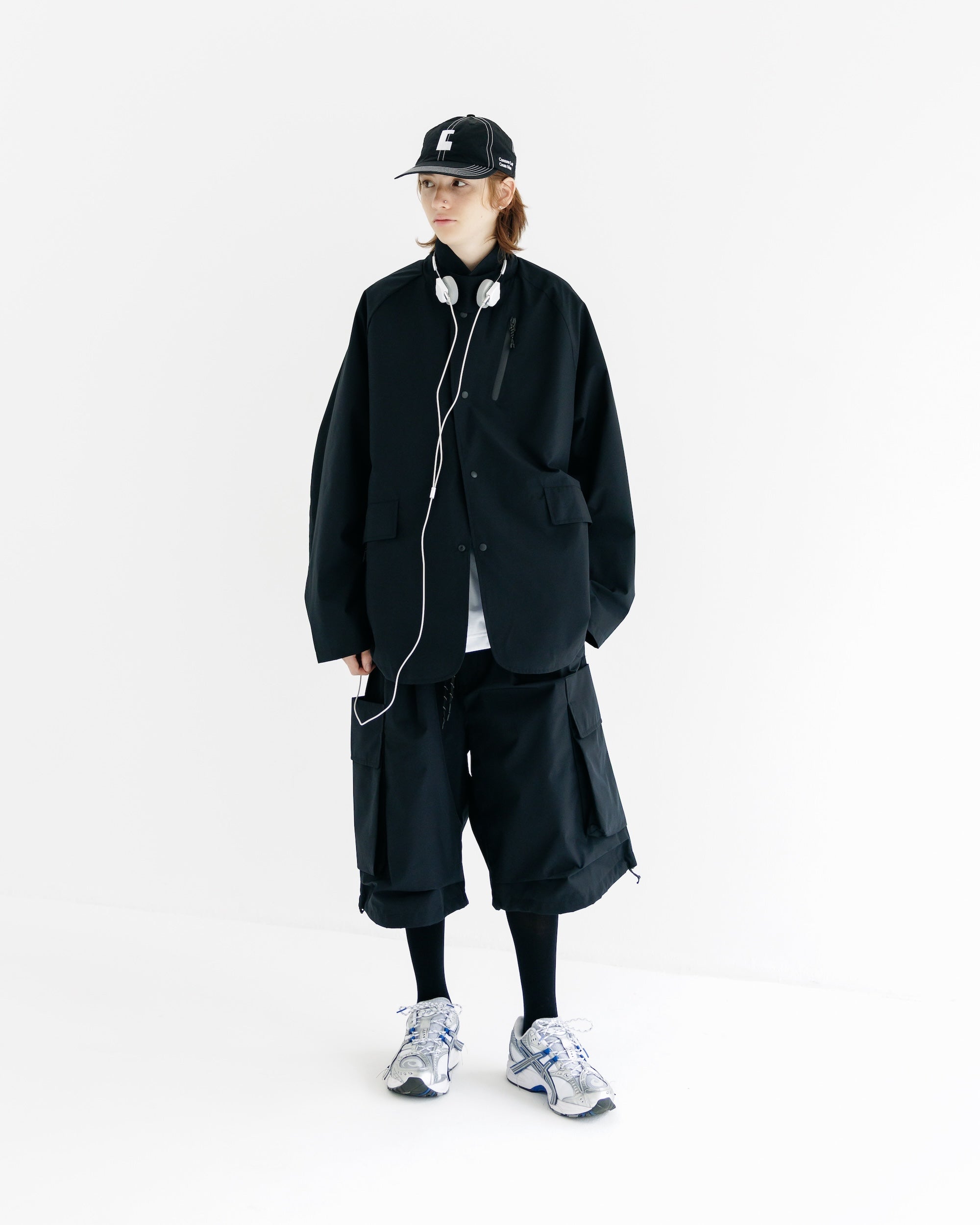 +phenix WINDSTOPPER® by GORE-TEX LABS CITY MILITARY HALF PANTS 001 (BLACK)