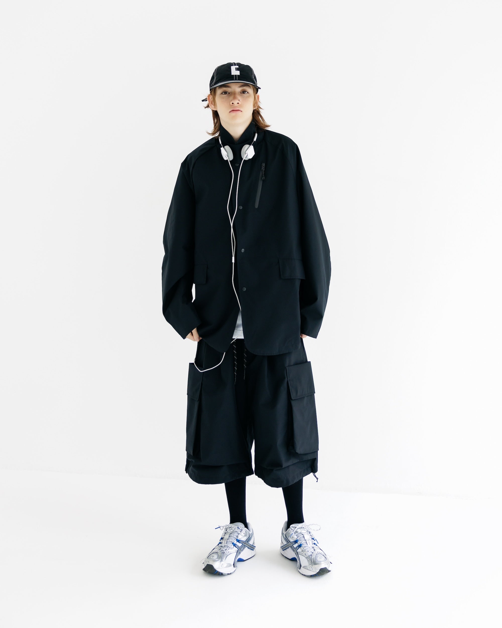 +phenix WINDSTOPPER® by GORE-TEX LABS CITY MILITARY HALF PANTS 001 (BLACK)