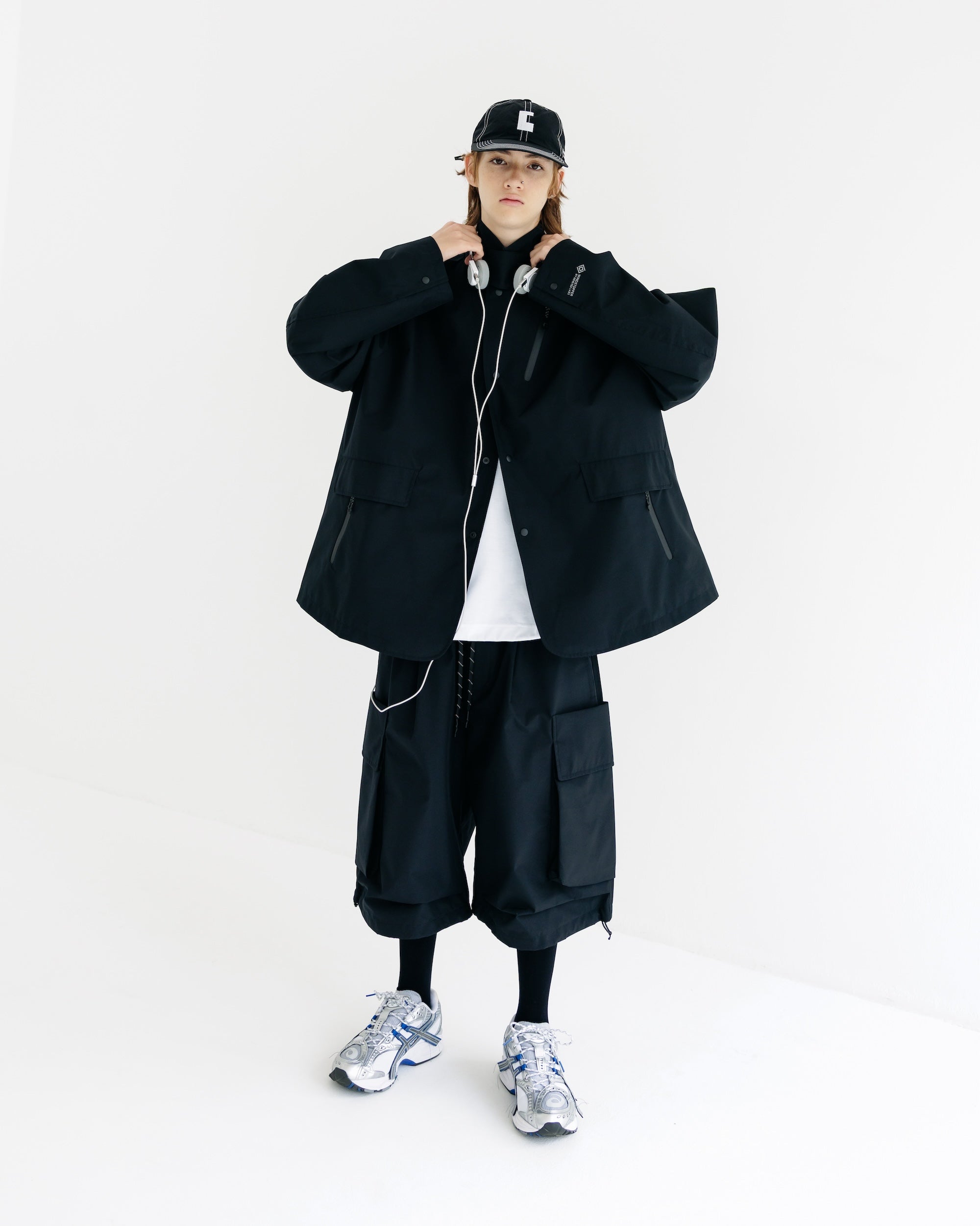【9.3 WED 20:00- IN STOCK】+phenix WINDSTOPPER® by GORE-TEX LABS ACTIVE CITY STORAGE JACKET (BLACK)