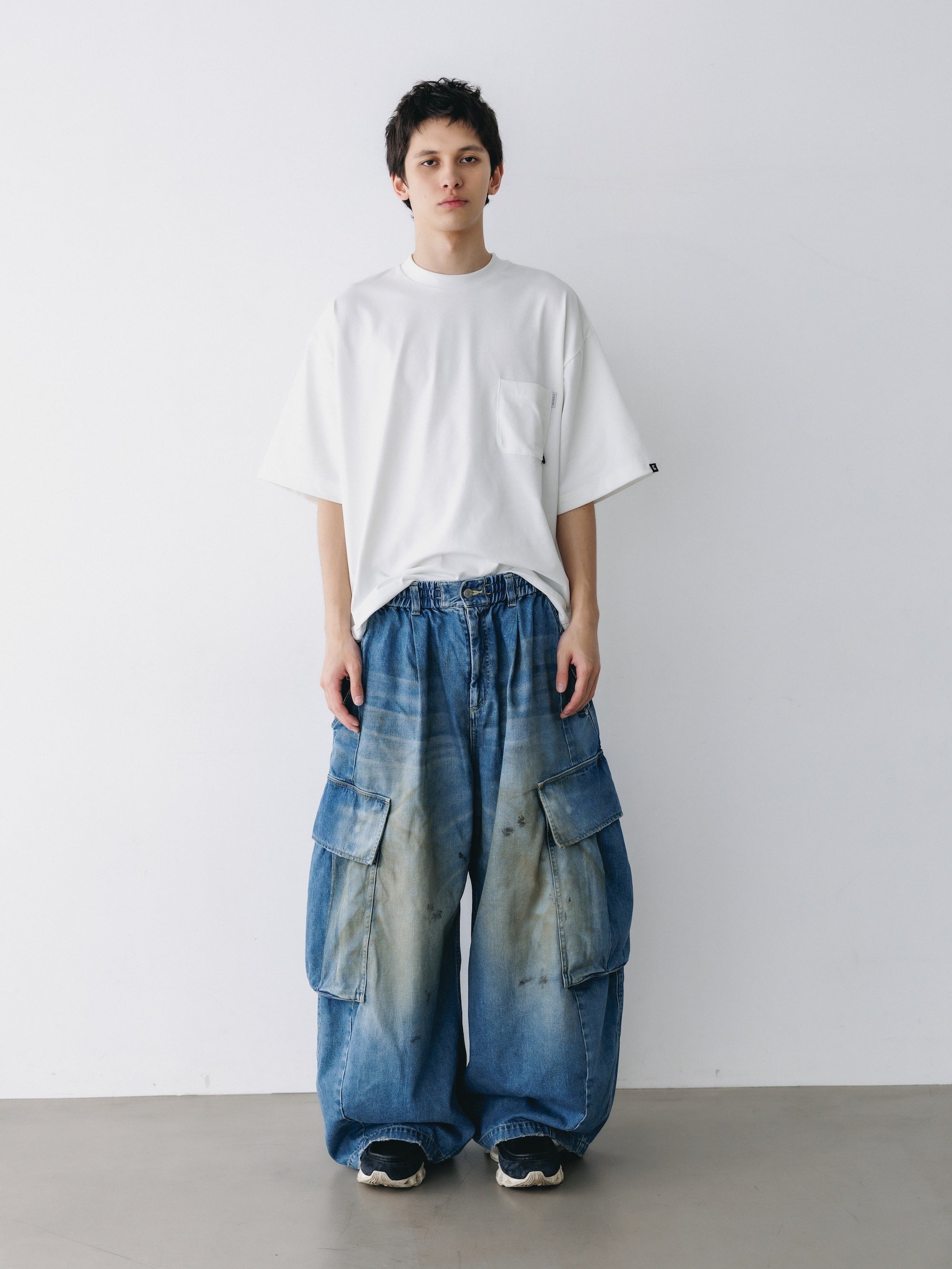 TECH POCKET S/S T-SHIRT (WHITE)