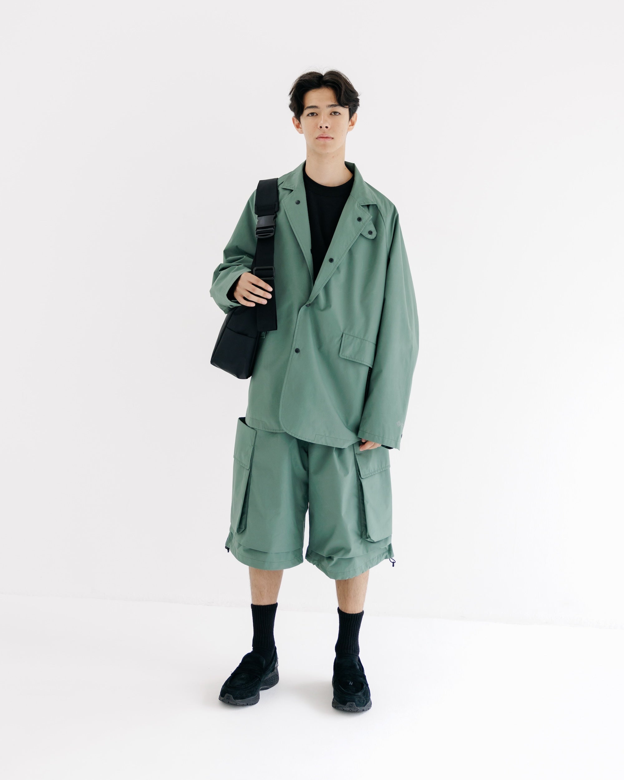 【9.3 WED 20:00- IN STOCK】+phenix WINDSTOPPER® by GORE-TEX LABS CITY MILITARY HALF PANTS 001 (MILITARY GREEN)