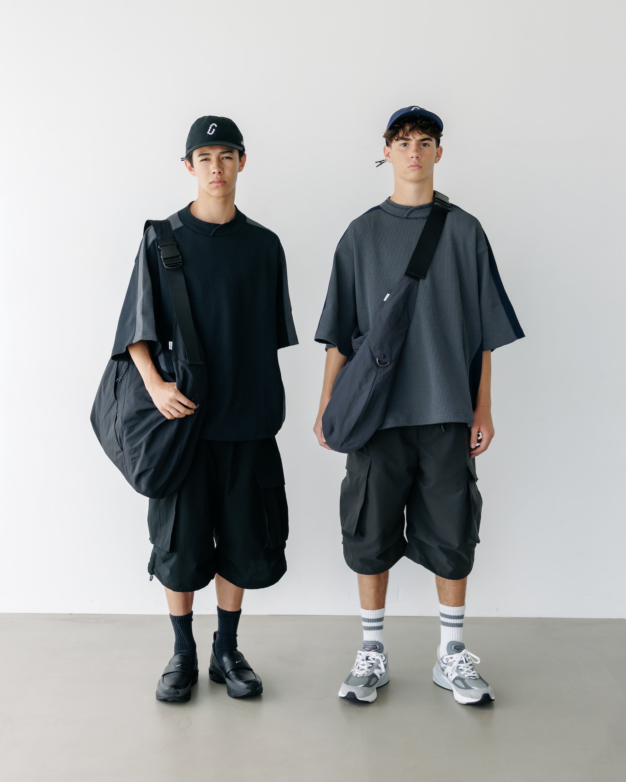【7.9 WED 20:00- IN STOCK】COOL DOTS®︎ CITY MILITARY HALF PANTS 003 (BLACK)