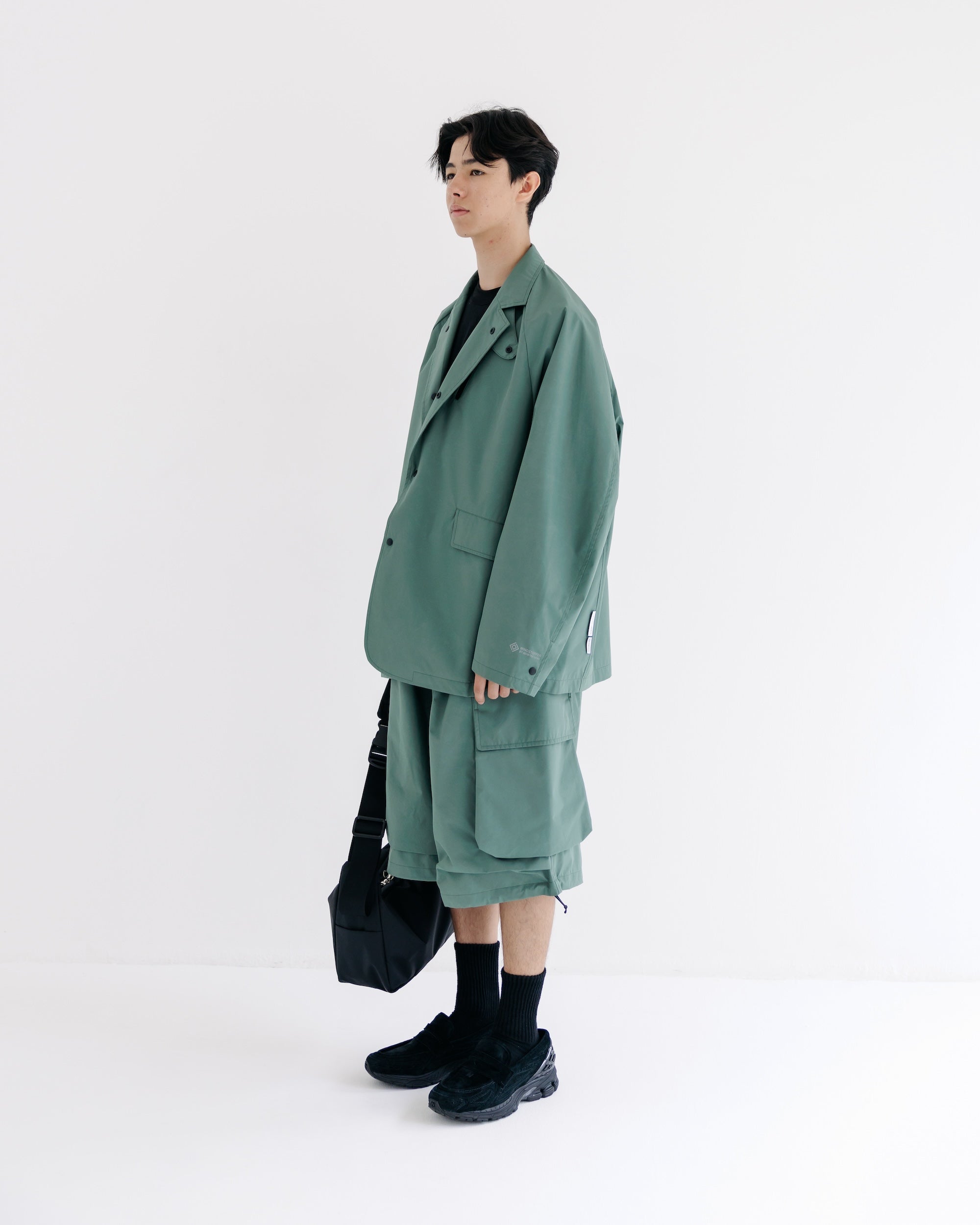 【9.3 WED 20:00- IN STOCK】+phenix WINDSTOPPER® by GORE-TEX LABS ACTIVE CITY STORAGE JACKET (MILITARY GREEN)