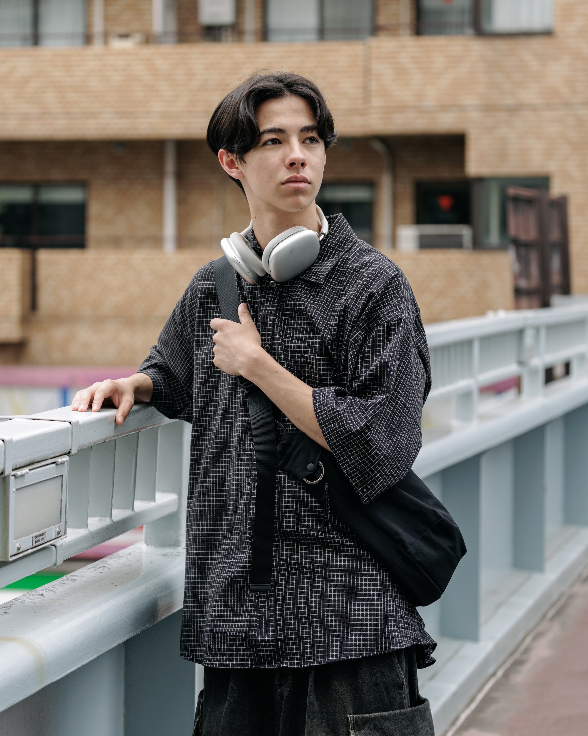 【6.14 SAT 20:00- IN STOCK】GRAPH CHECK CLASSIC CITY S/S SHIRT