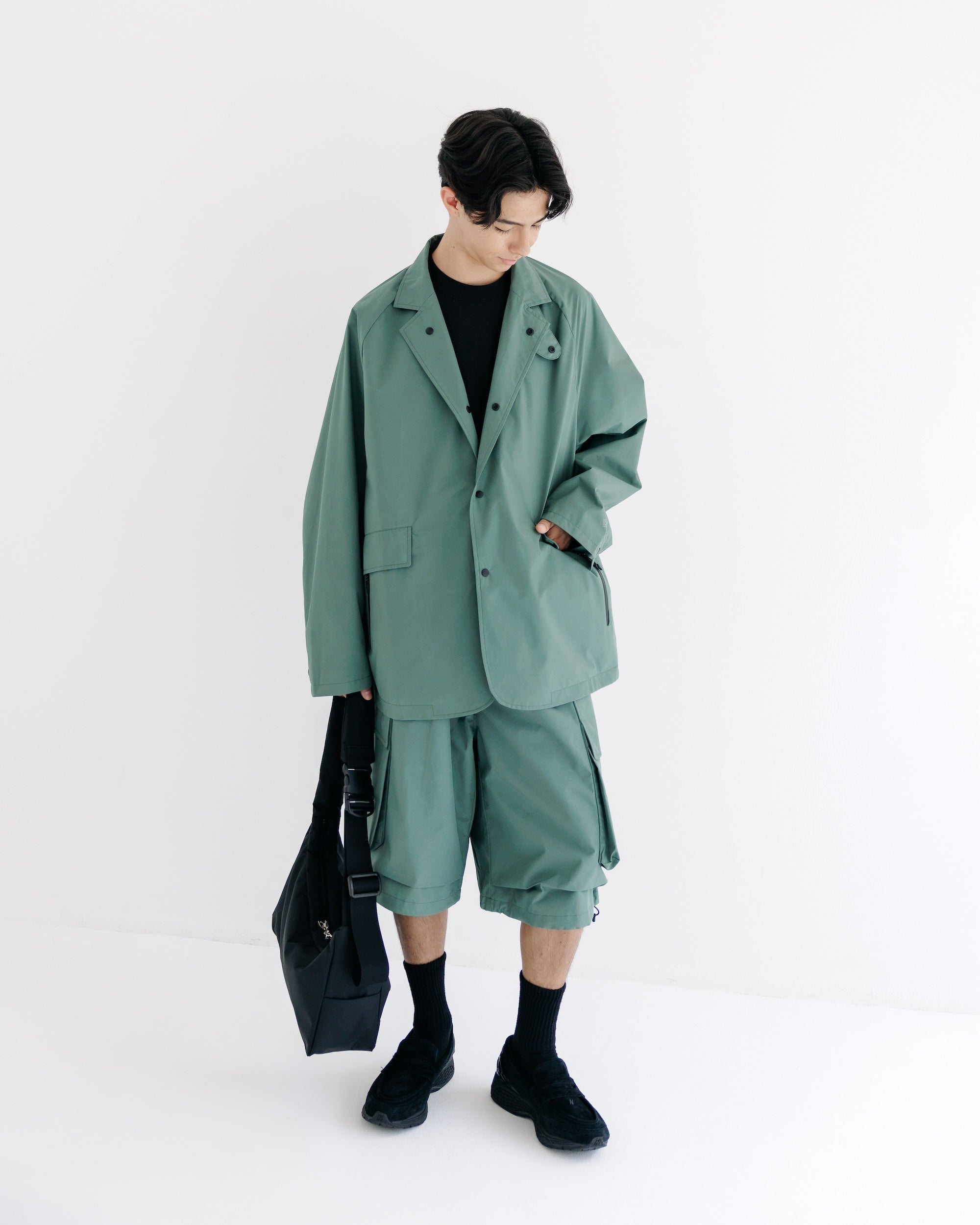 【9.3 WED 20:00- IN STOCK】+phenix WINDSTOPPER® by GORE-TEX LABS ACTIVE CITY STORAGE JACKET (MILITARY GREEN)