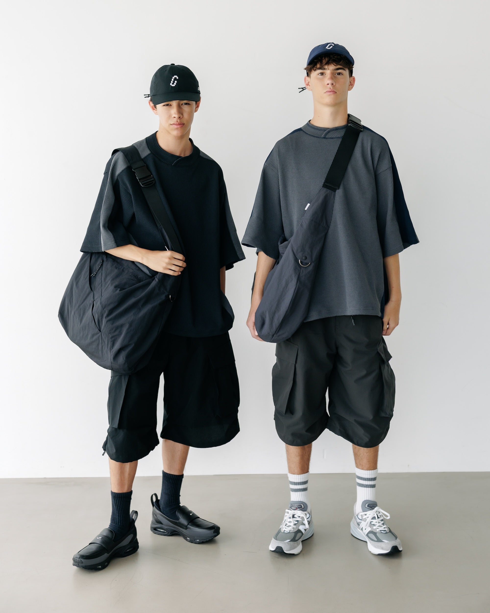 【7.9 WED 20:00- IN STOCK】COOL DOTS®︎ CITY MILITARY HALF PANTS 003 (BLACK)