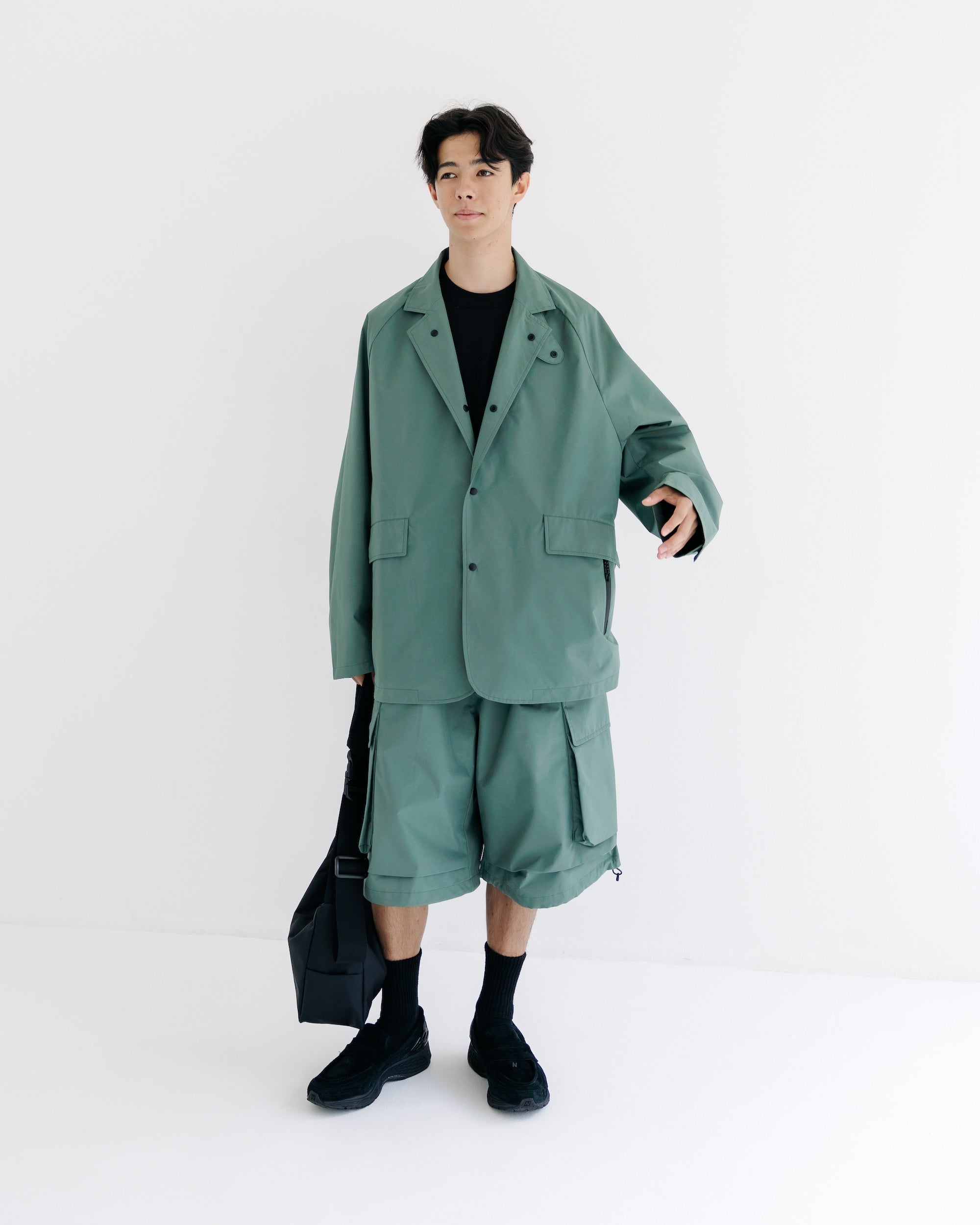 【9.3 WED 20:00- IN STOCK】+phenix WINDSTOPPER® by GORE-TEX LABS ACTIVE CITY STORAGE JACKET (MILITARY GREEN)