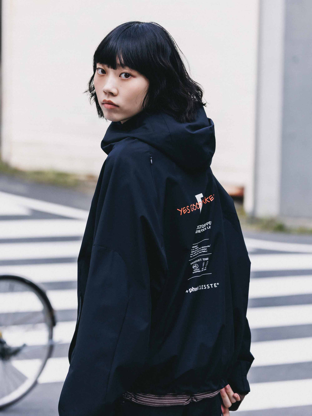 【10.4 SUN 20:00- IN STOCK】【LIMITED】“C×YES GOOD MARKET"+PHENIX WINDSTOPPER® BY GORE-TEX LABS CITY MOUNTAIN JACKET (BLACK)