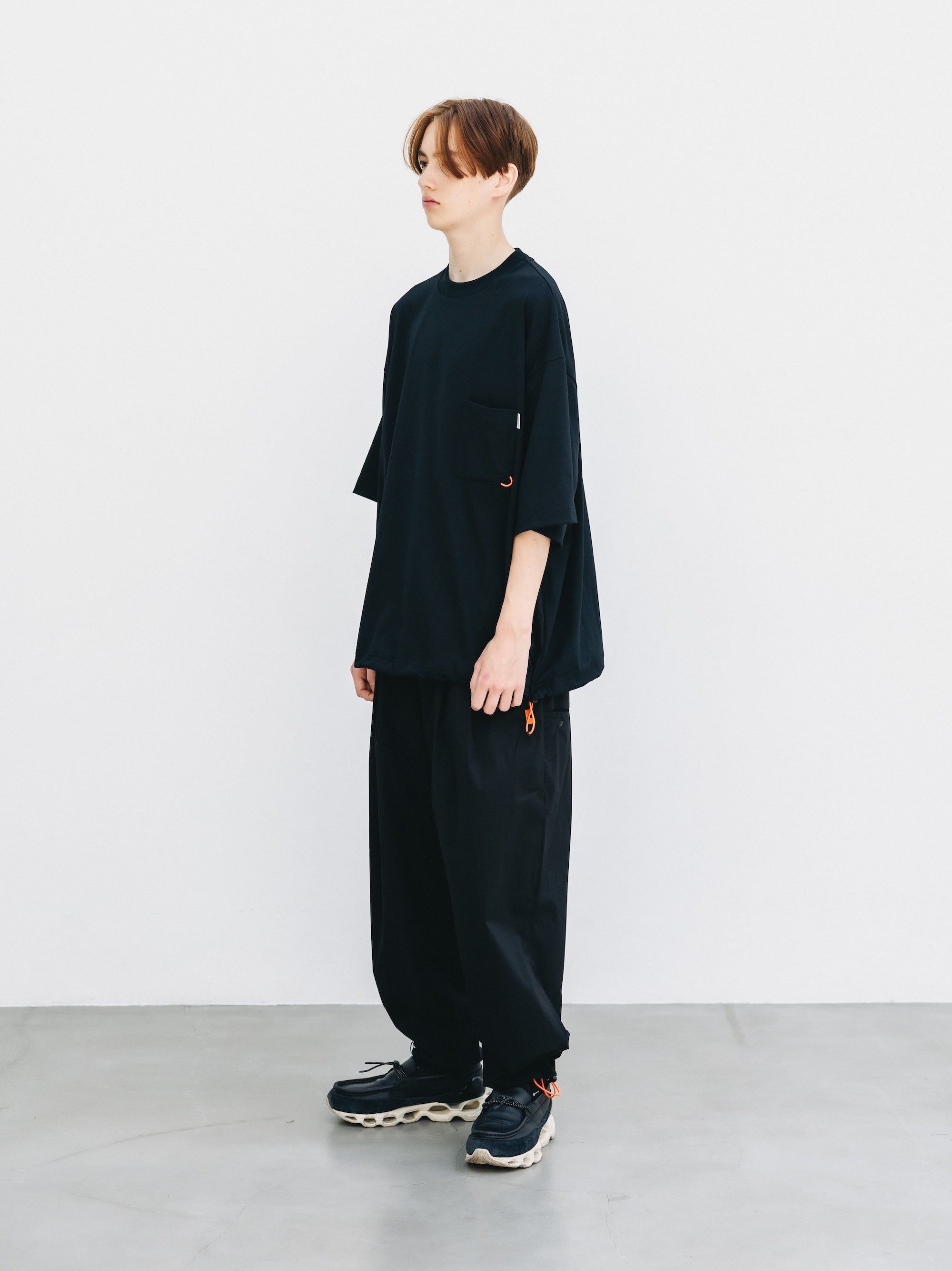 TECH POCKET S/S T-SHIRT (BLACK)