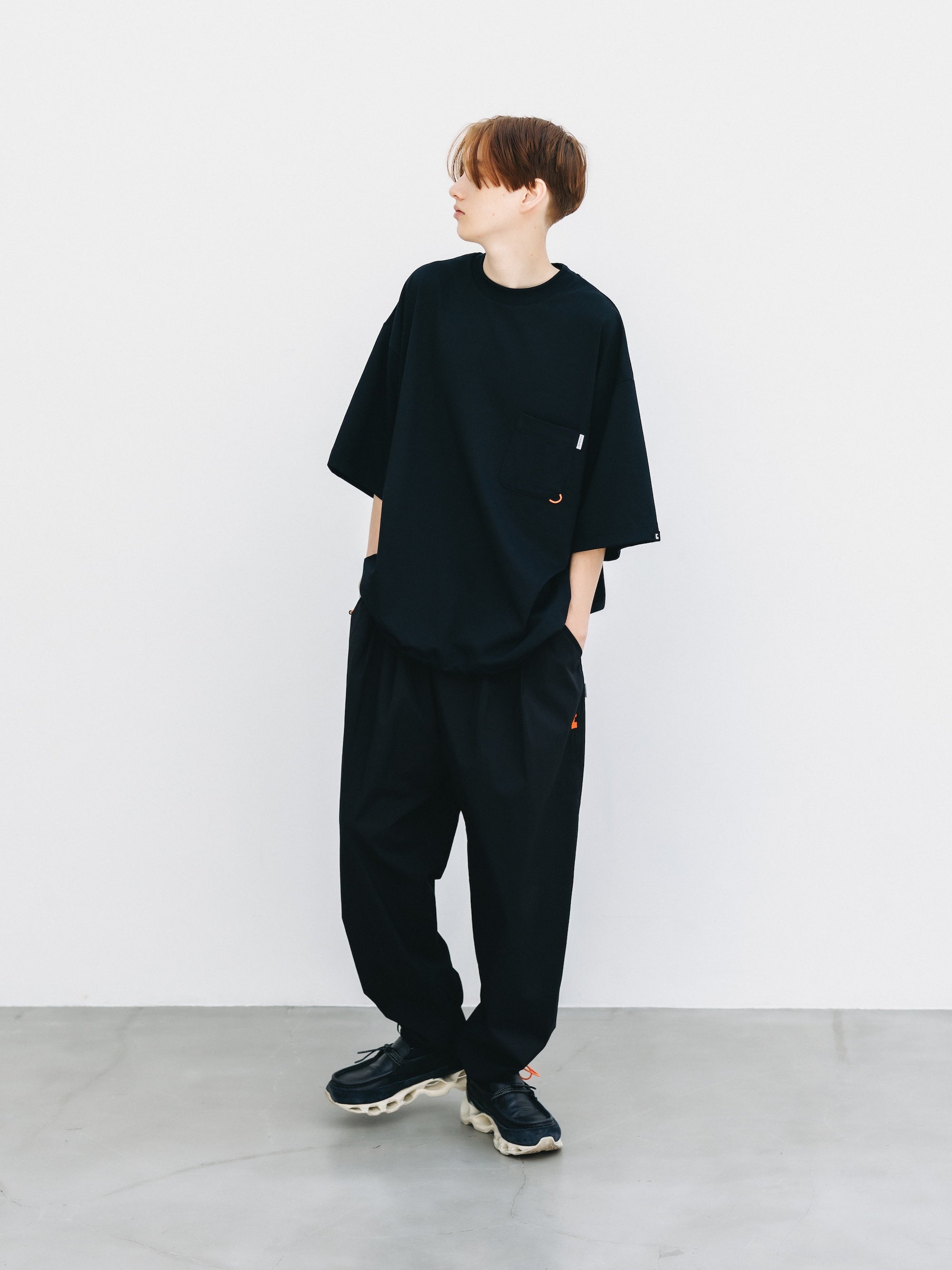 TECH POCKET S/S T-SHIRT (BLACK)